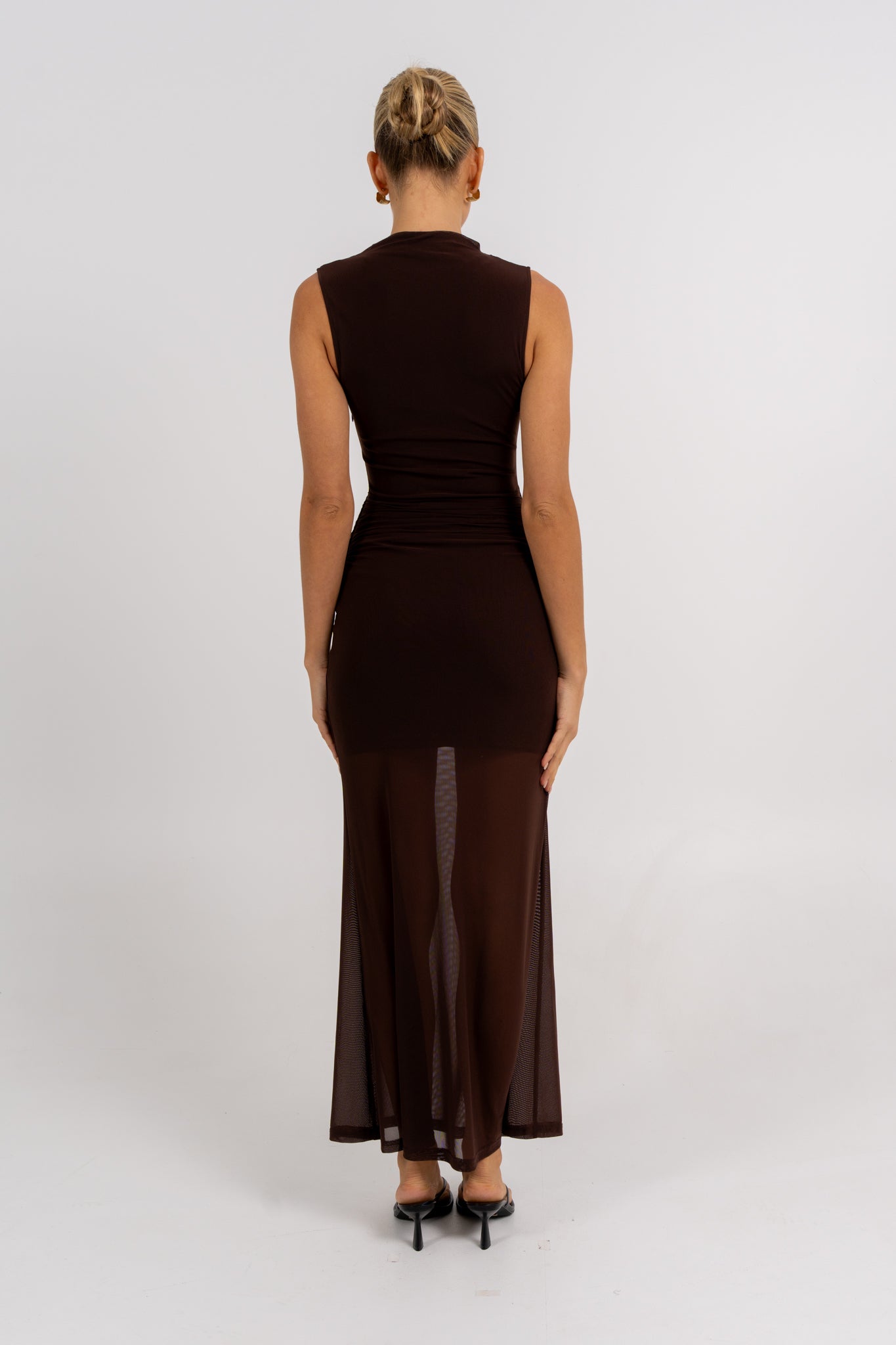 Dominic Maxi Dress Chocolate