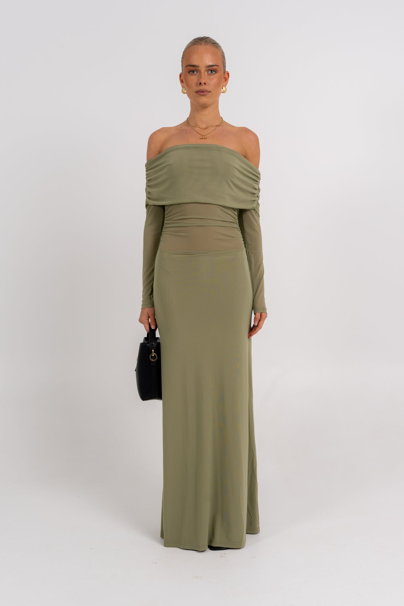Gwen Maxi Dress Olive