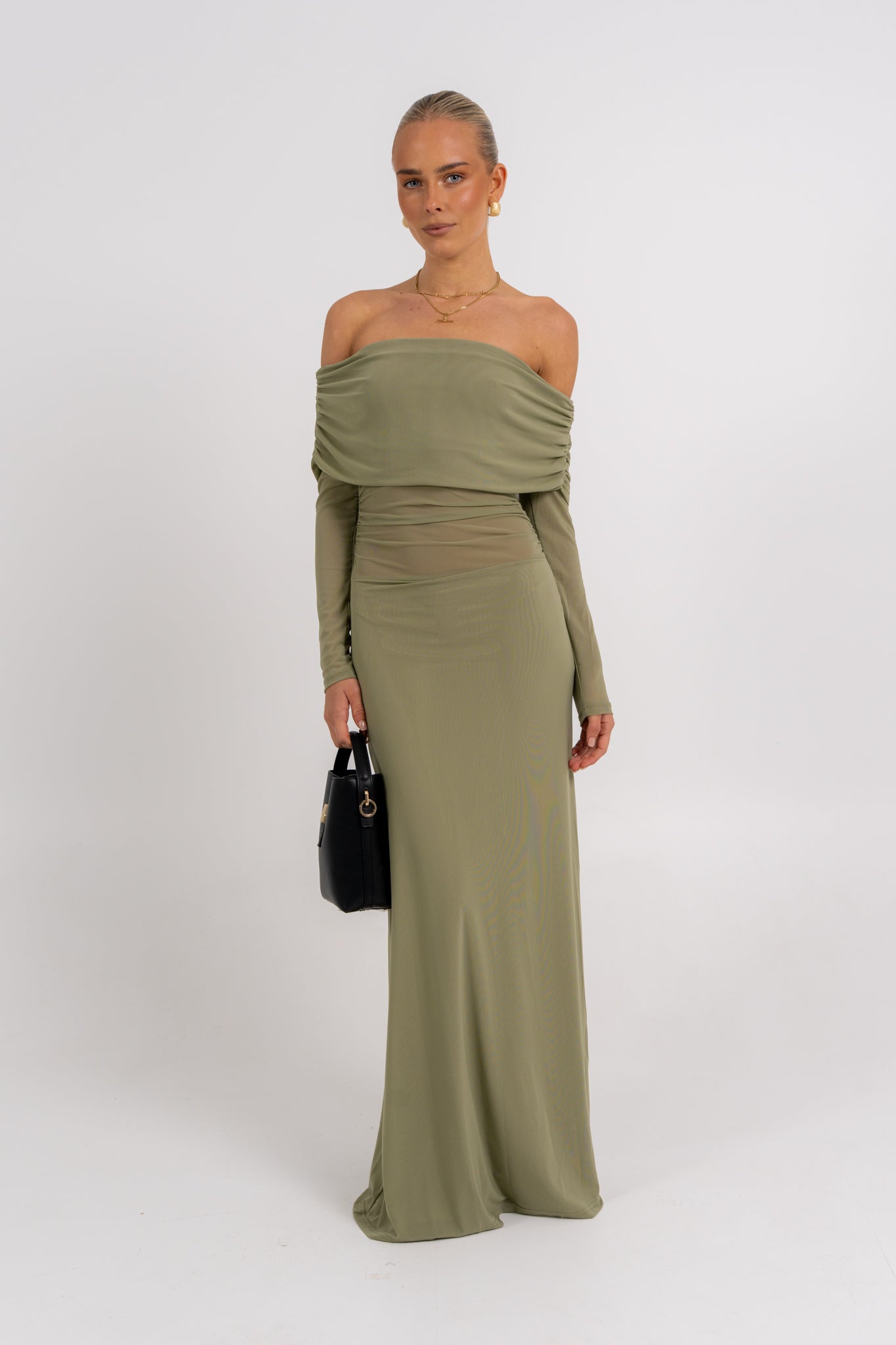 Gwen Maxi Dress Olive