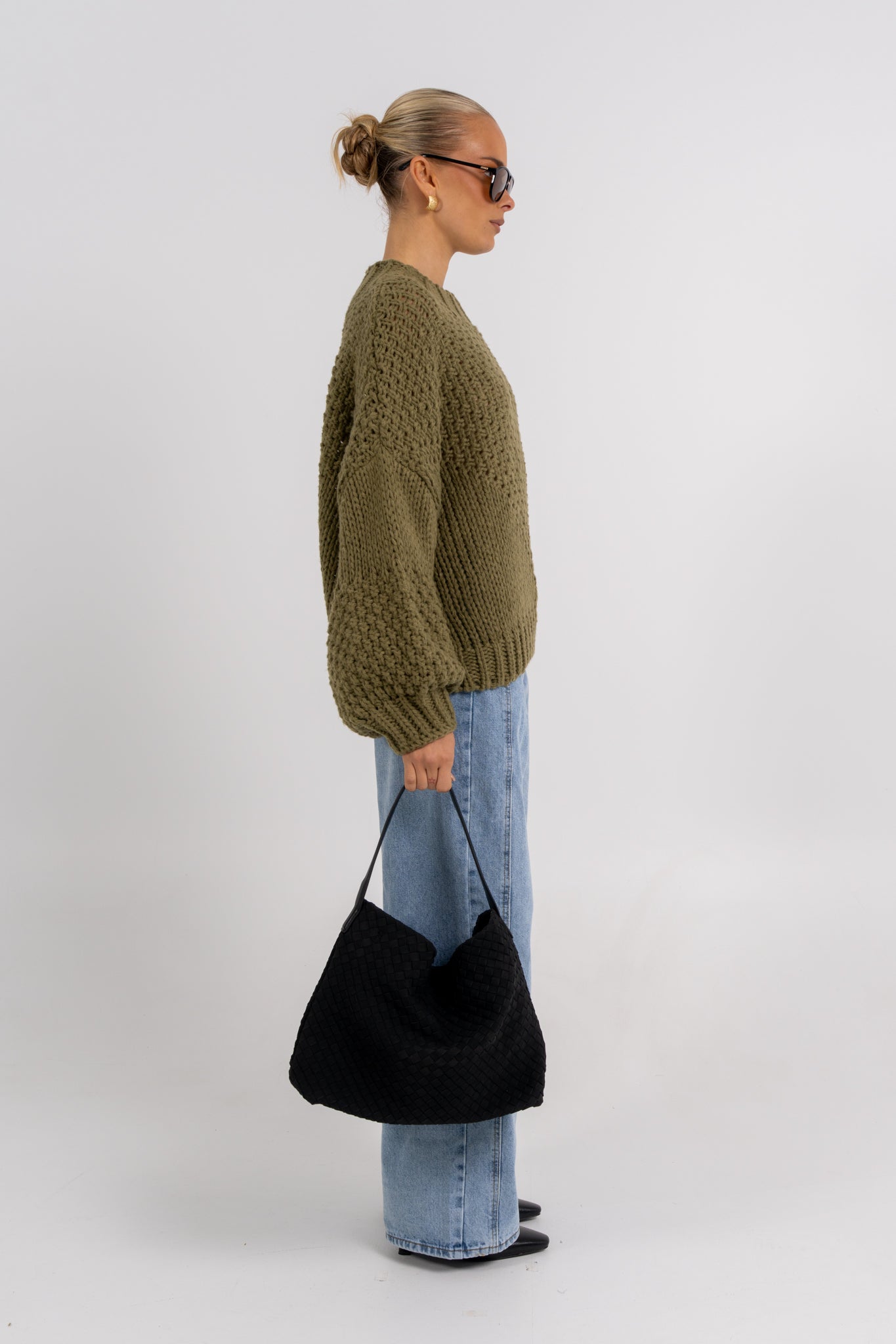 Falla Knit Jumper Khaki