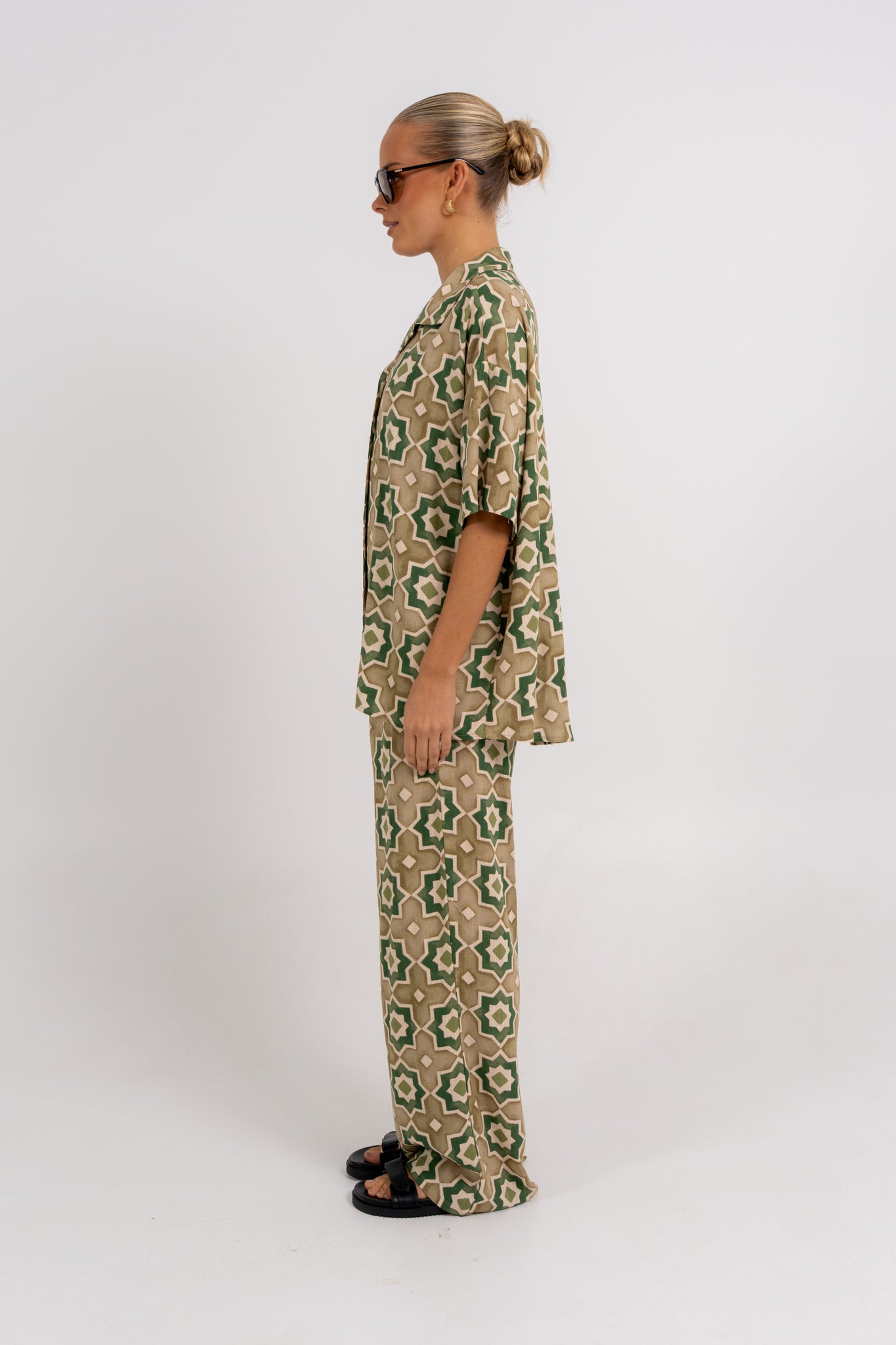 Citta Pants Khaki Tile