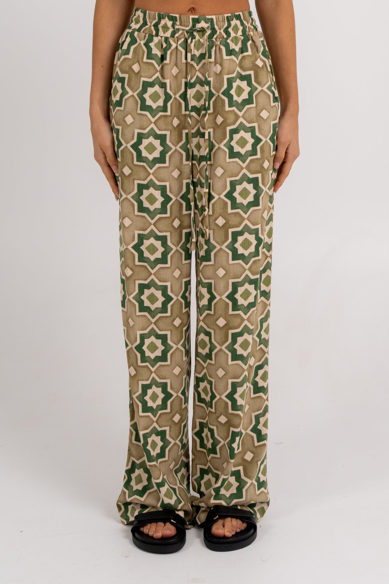 Citta Pants Khaki Tile