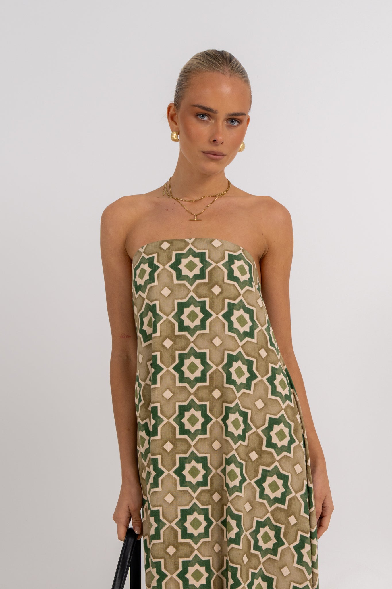 Kiama Dress Khaki Tile