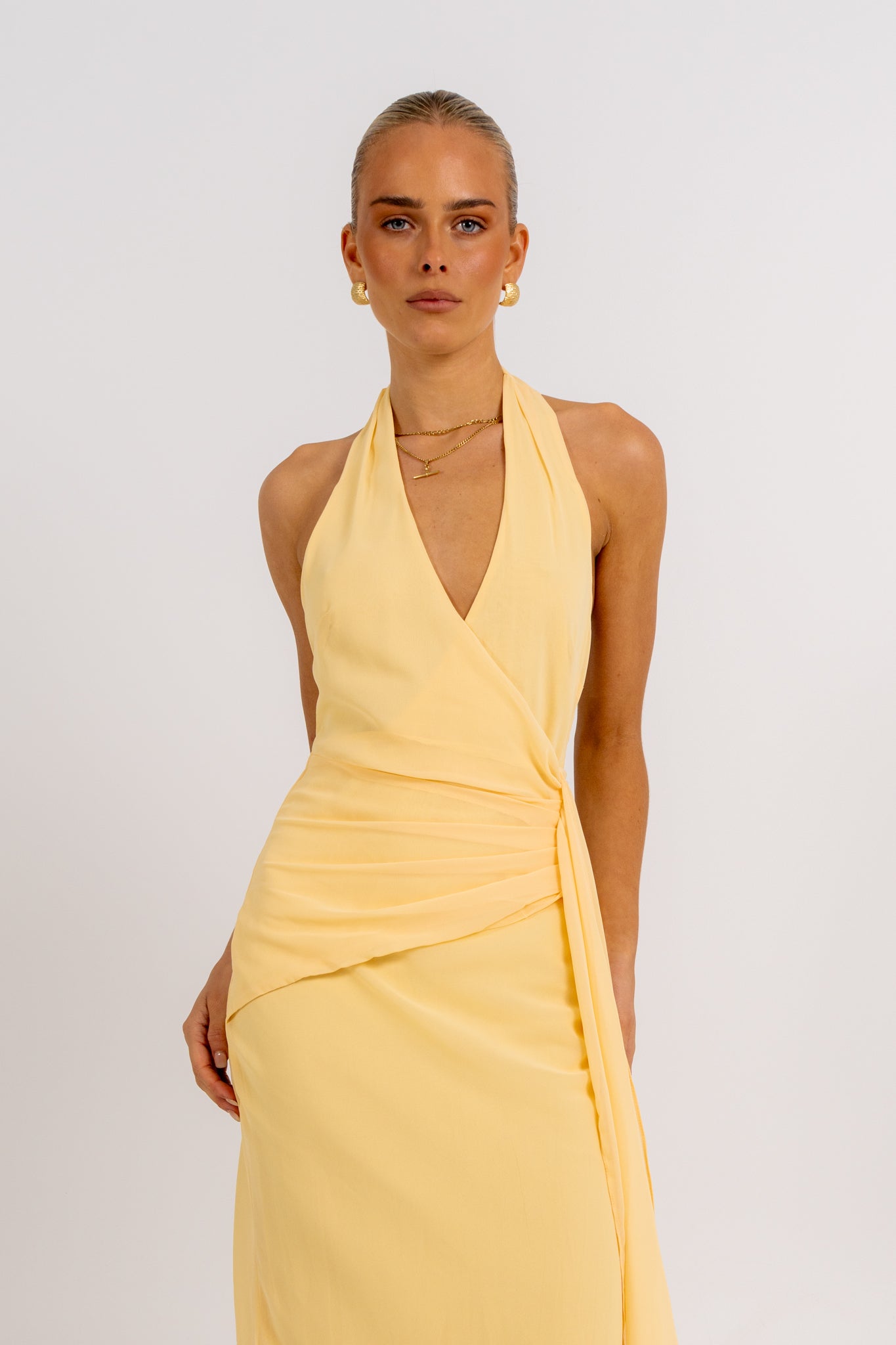 Rory Maxi Dress Lemon