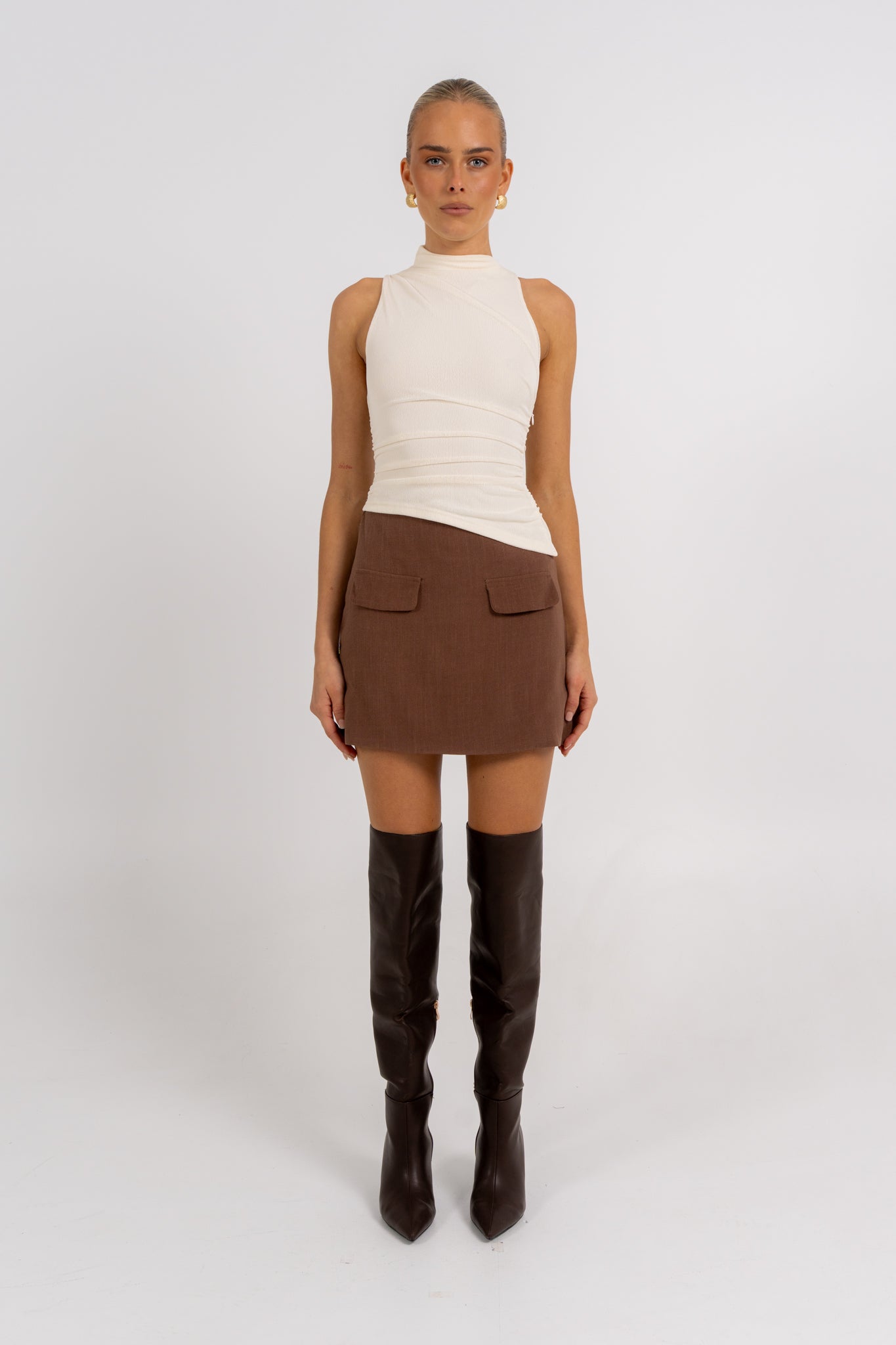 Lark Skirt Chocolate