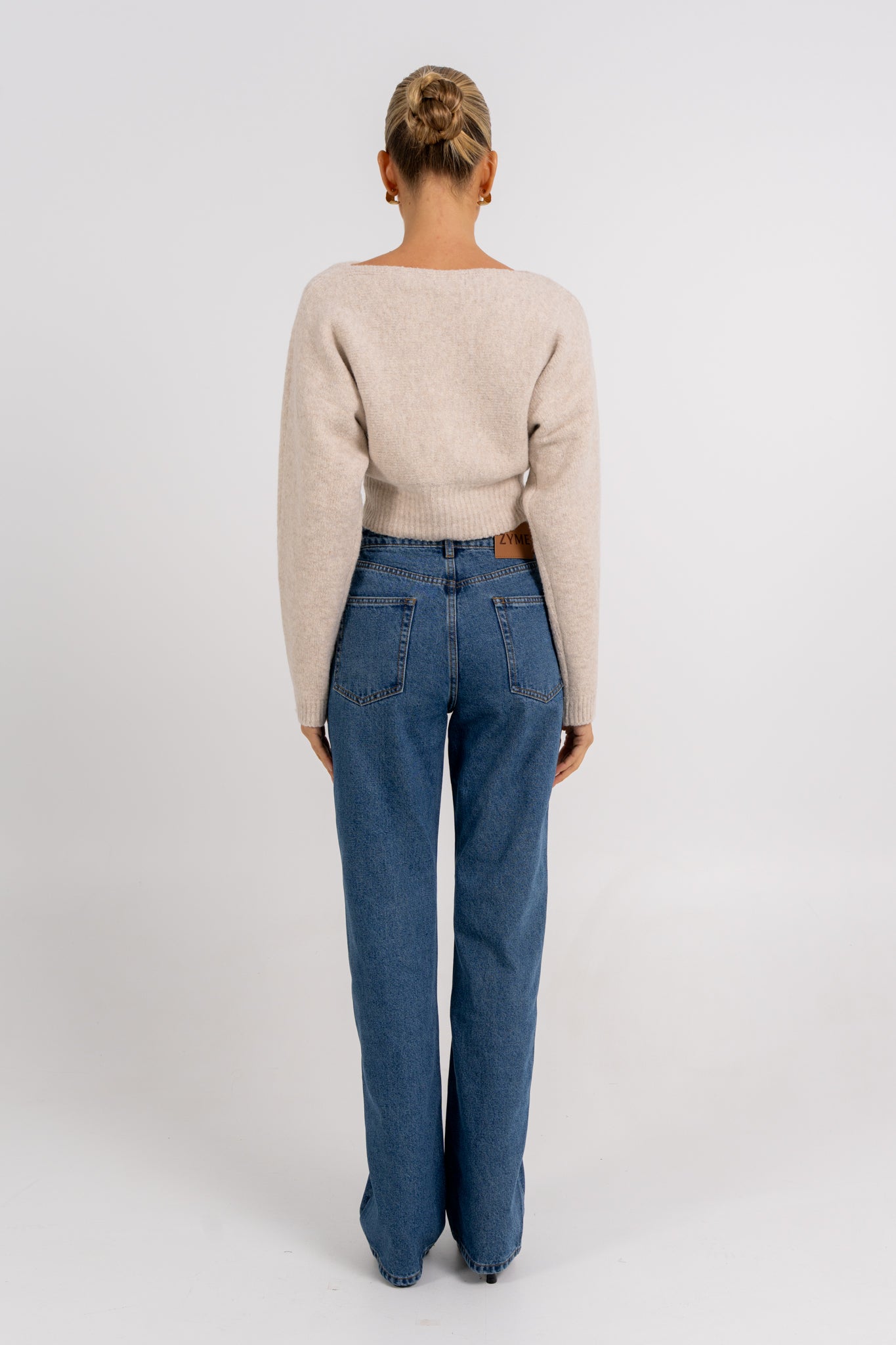 Sorrento Knit Jumper Oat Marle