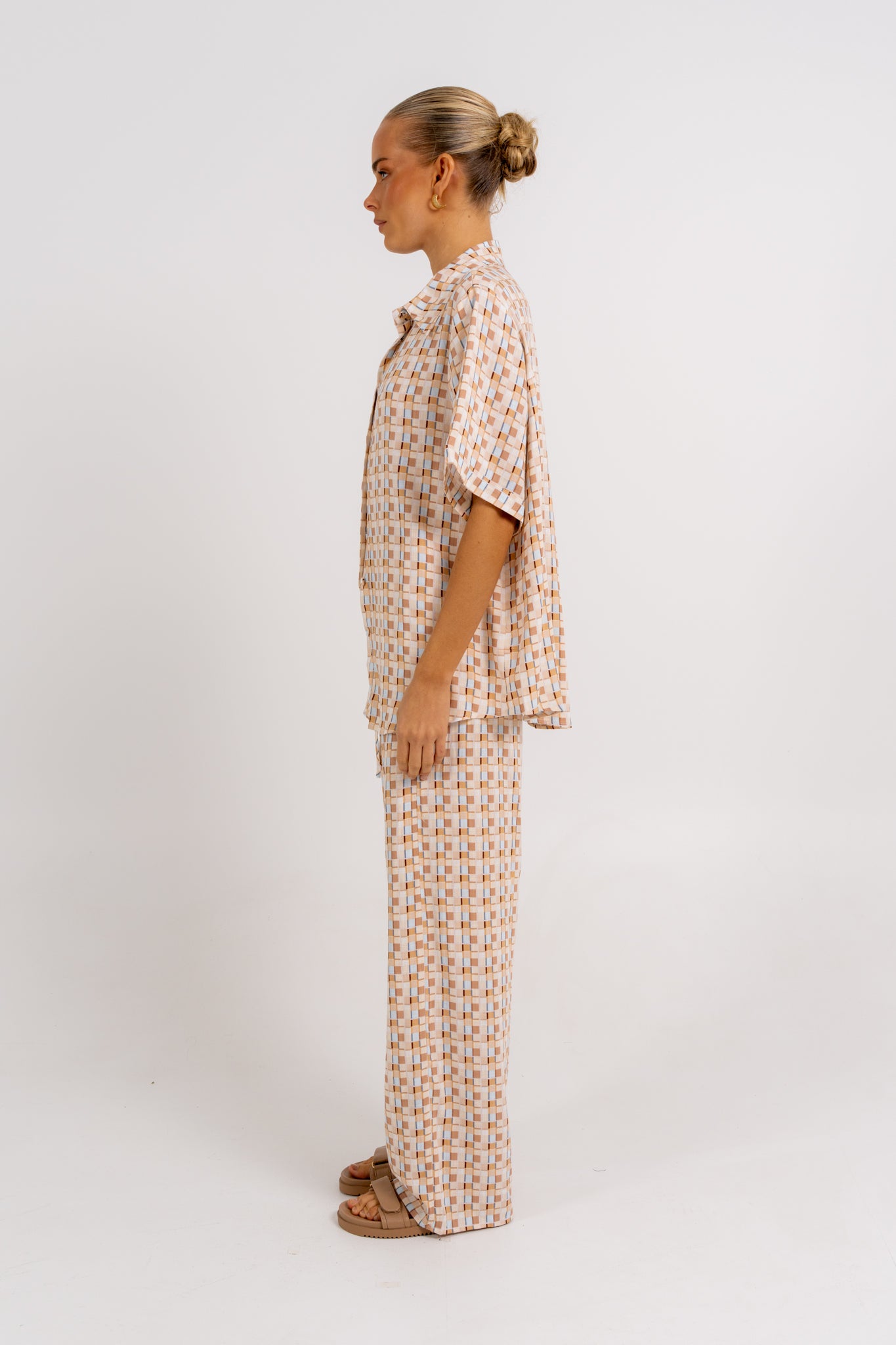 Rylie Set Beige Check