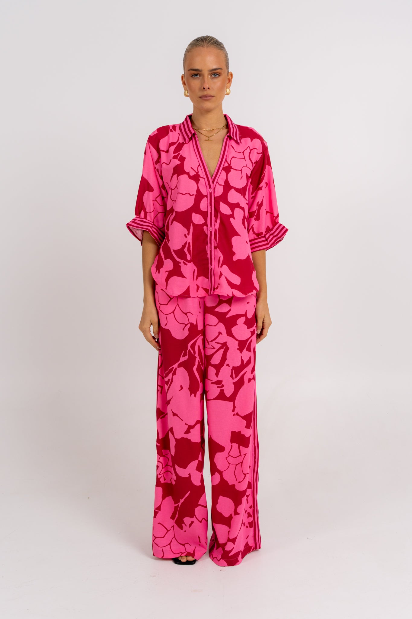 Tripoli Set Plum Floral