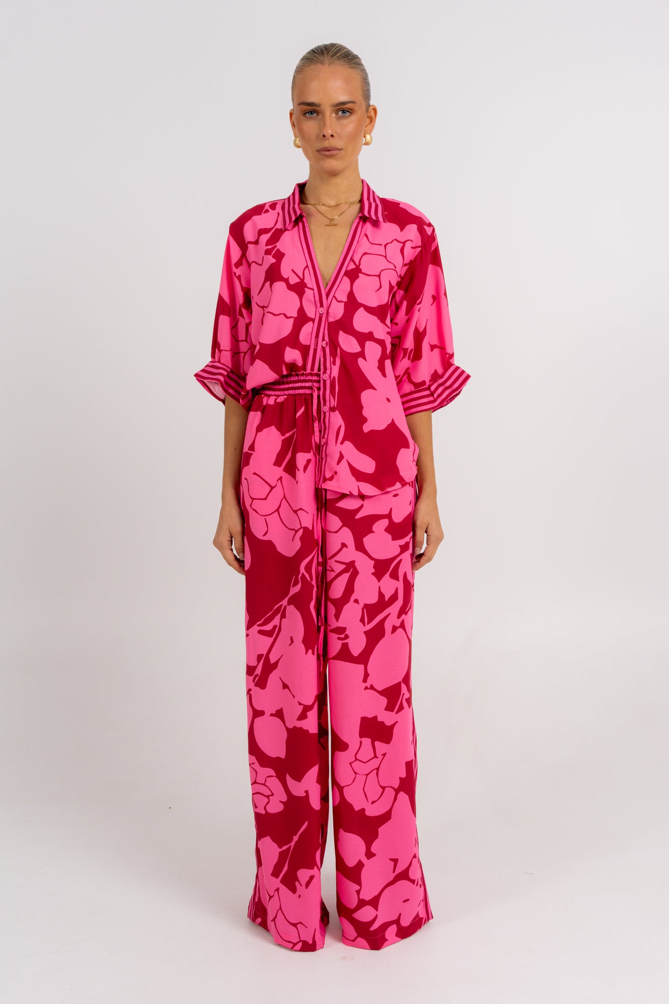 Tripoli Set Plum Floral