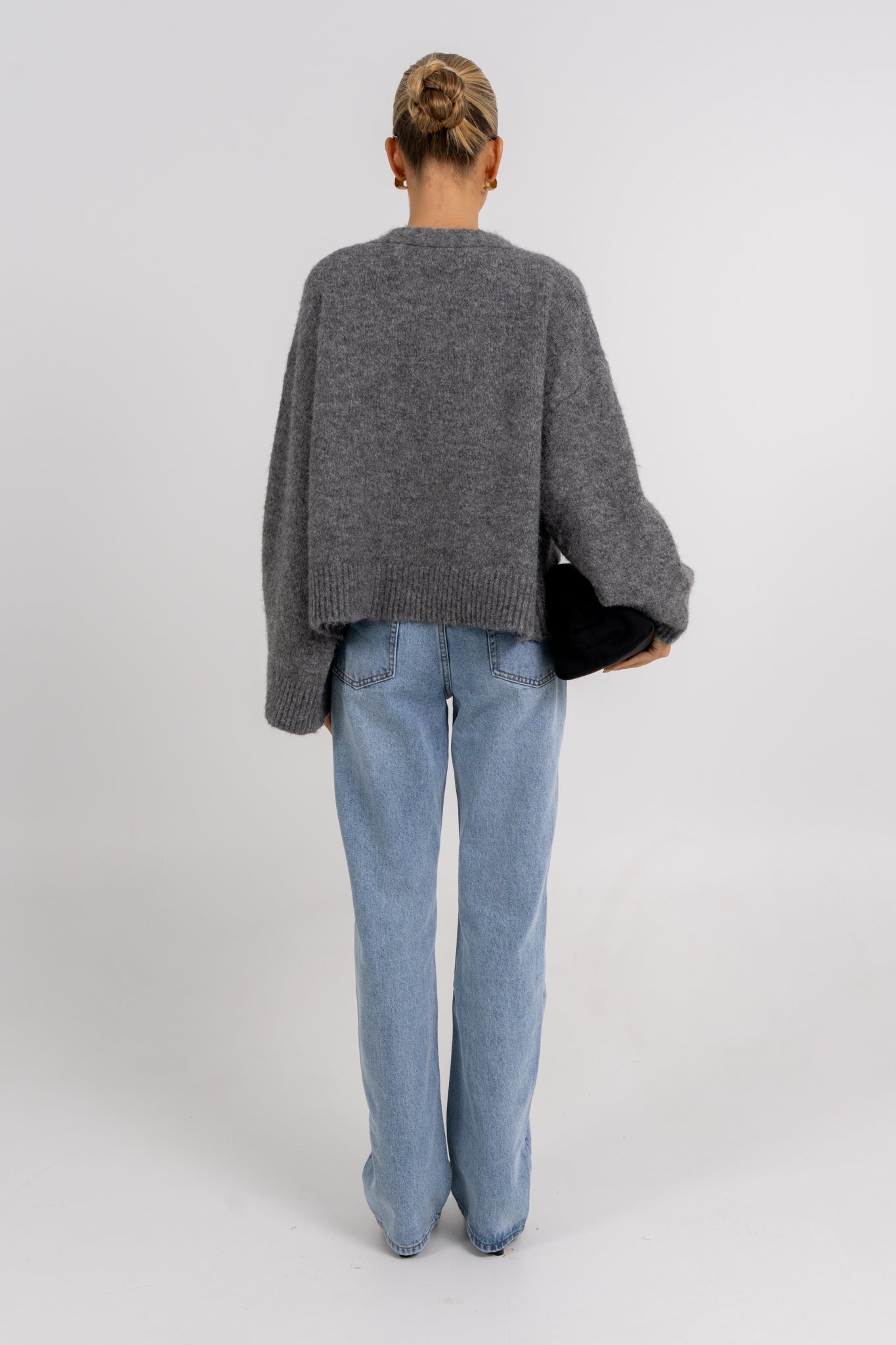 Imogen Cardigan Charcoal