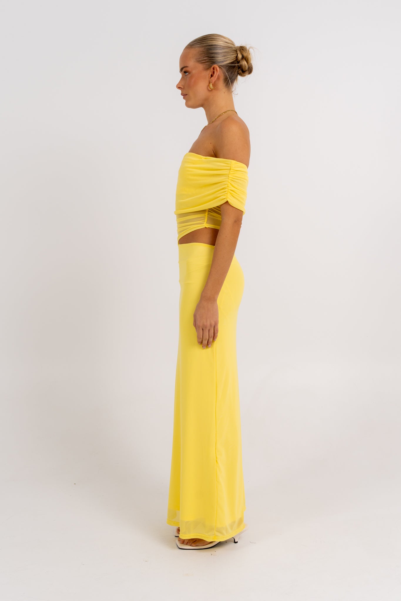 Fiora Maxi Dress Canary Yellow
