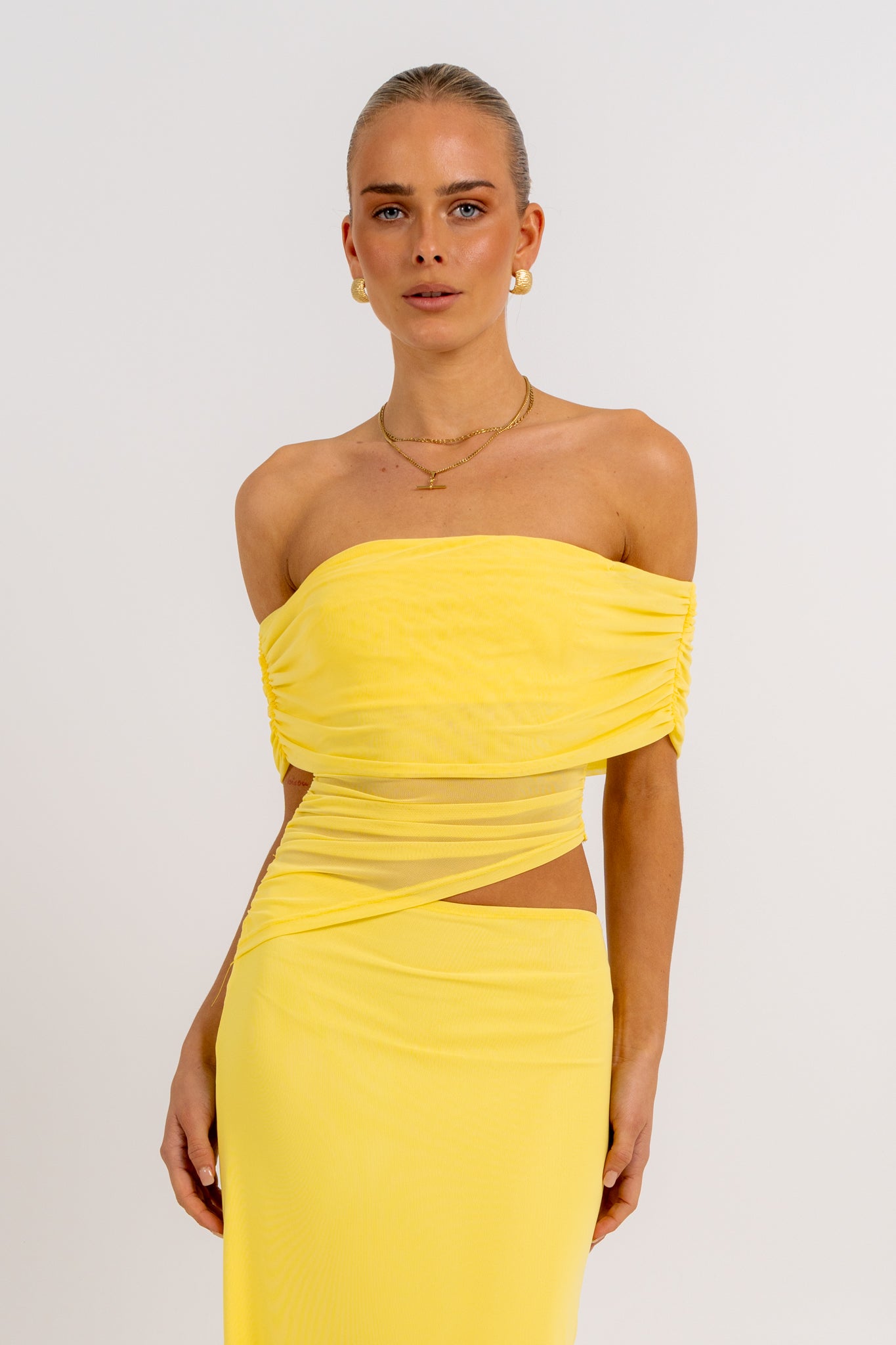 Fiora Maxi Dress Canary Yellow