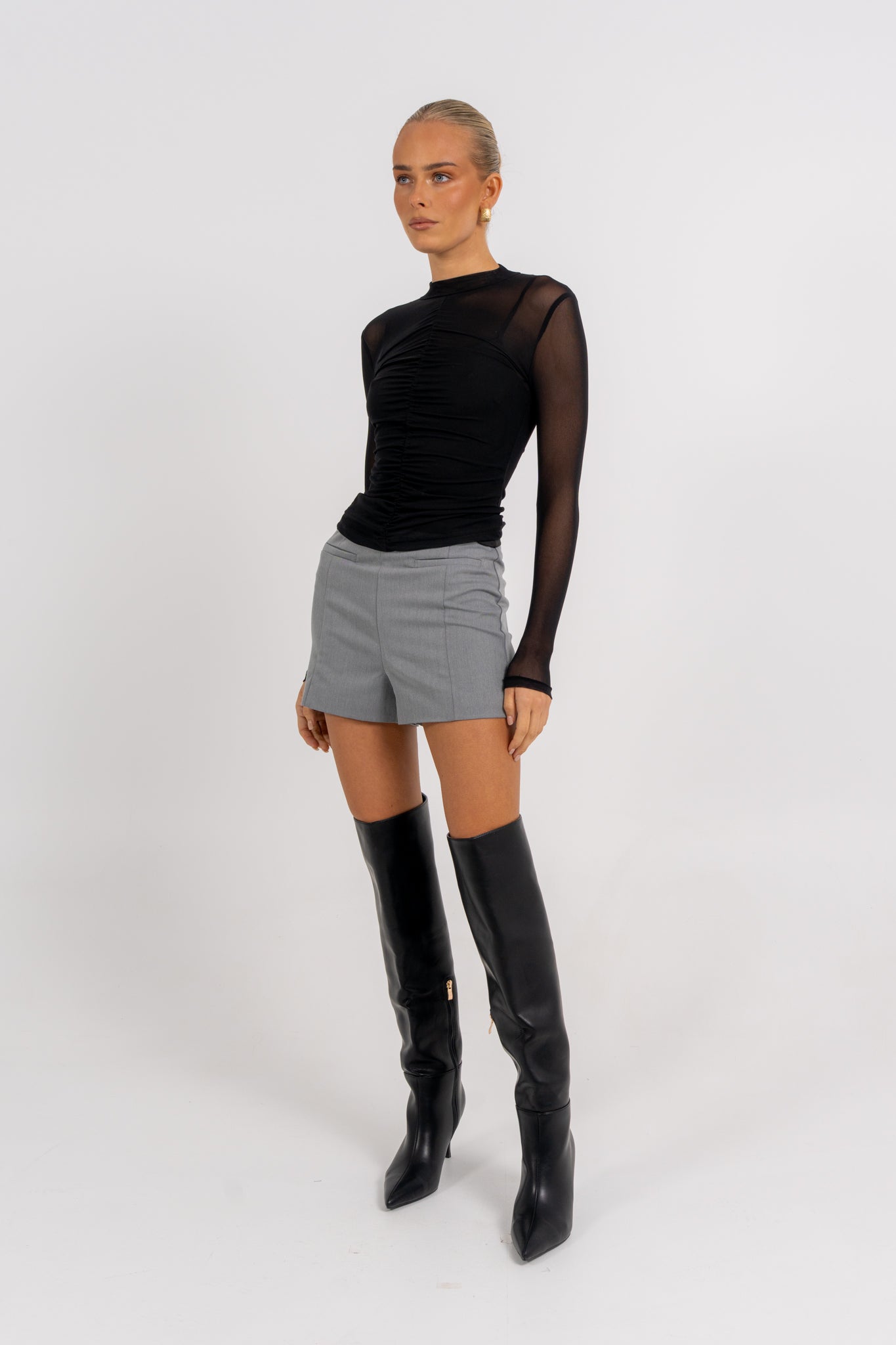 Aida Shorts Grey