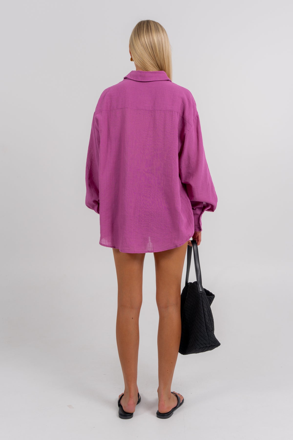 Rosette Shirt Magenta