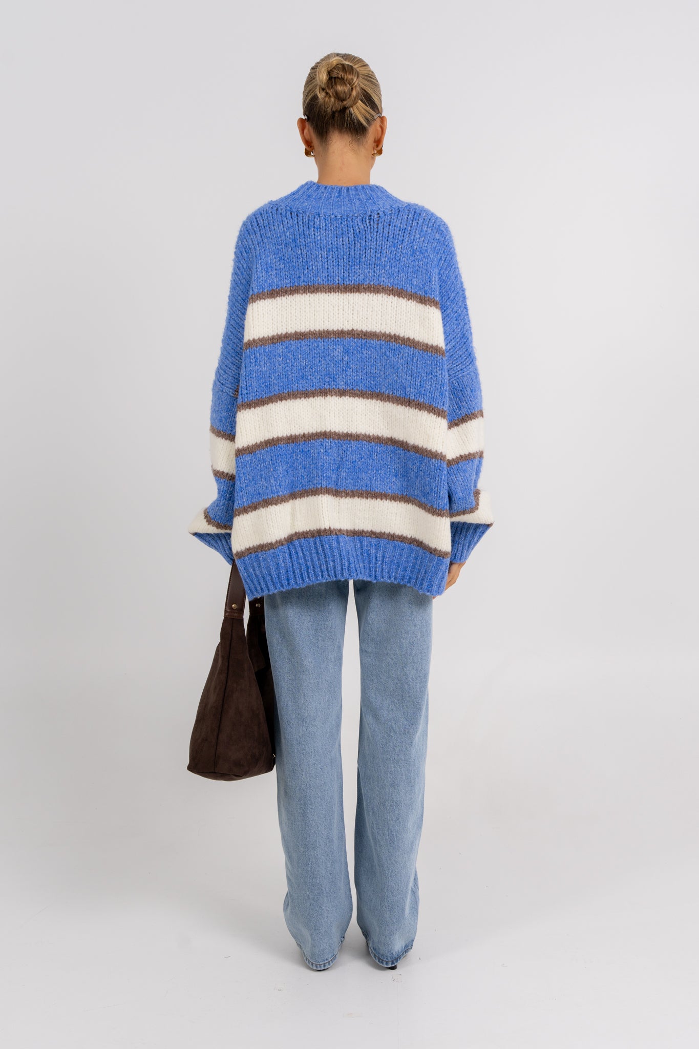 Ena Knit Jumper Blue