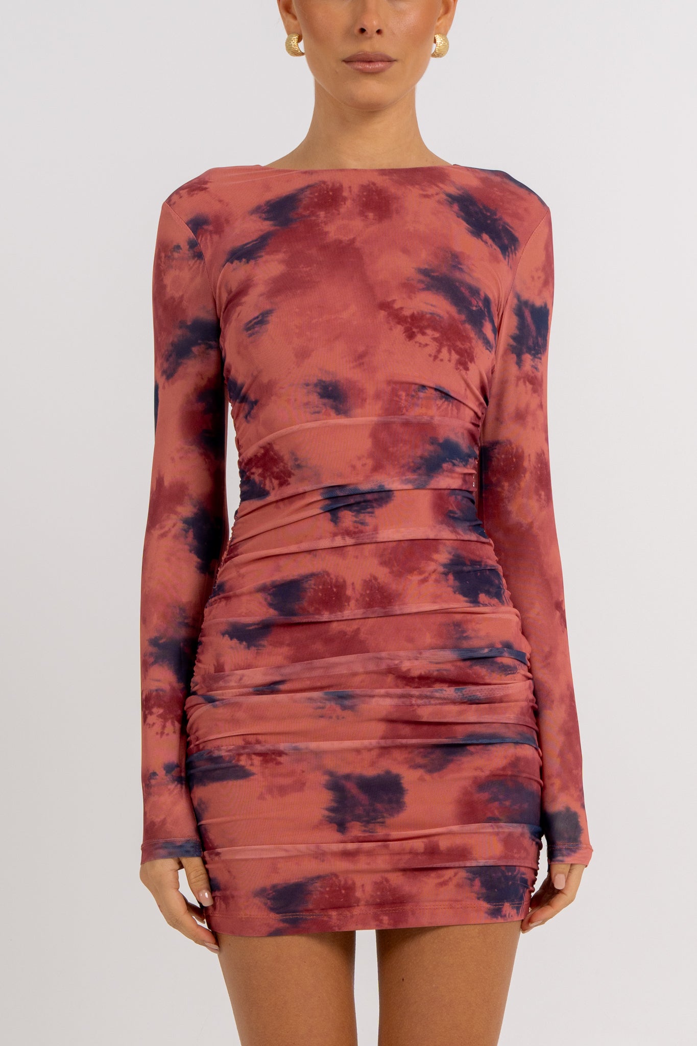 Willora Dress Rust Ink