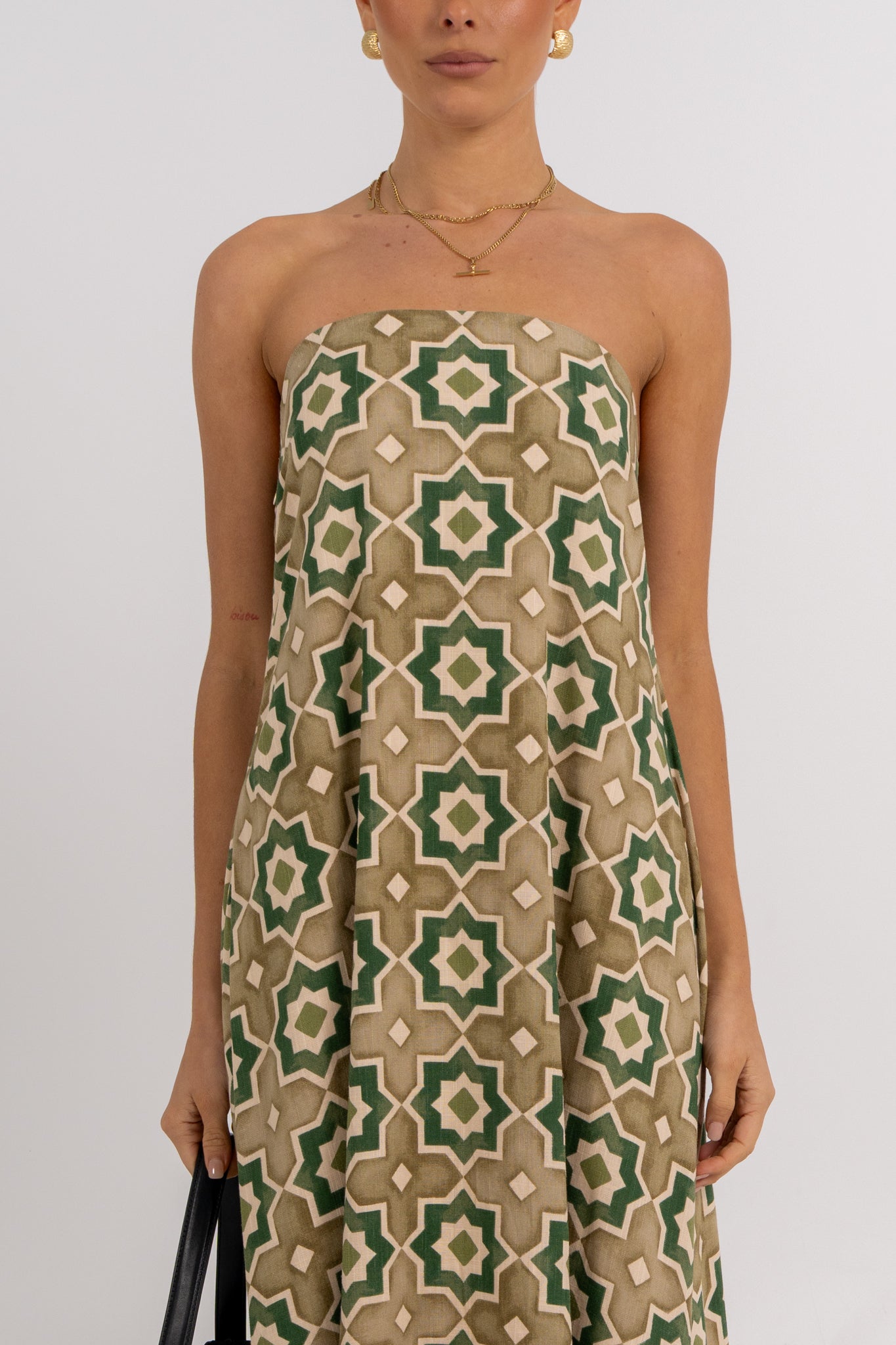 Kiama Dress Khaki Tile