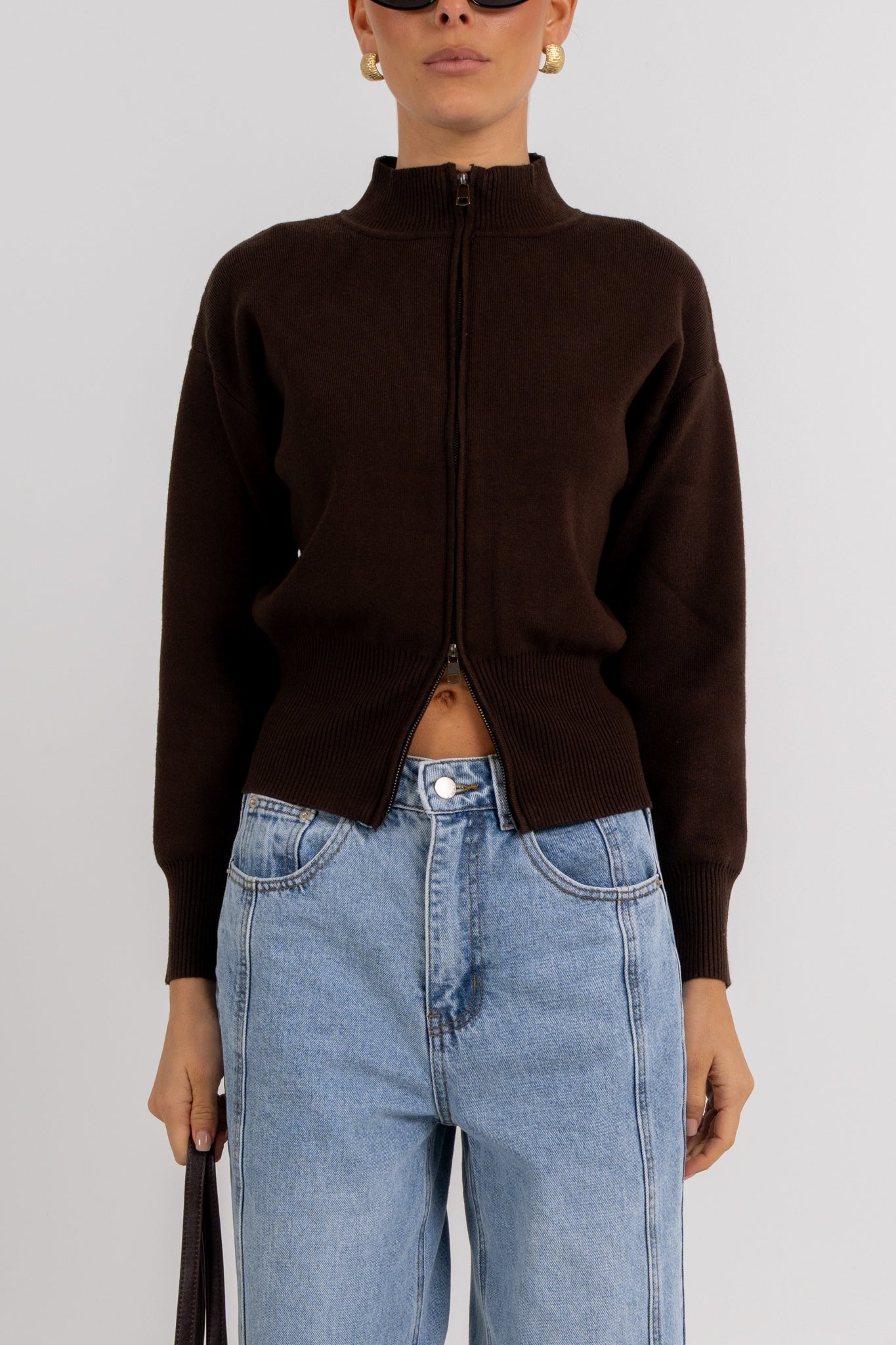 Lexi Cardigan Chocolate