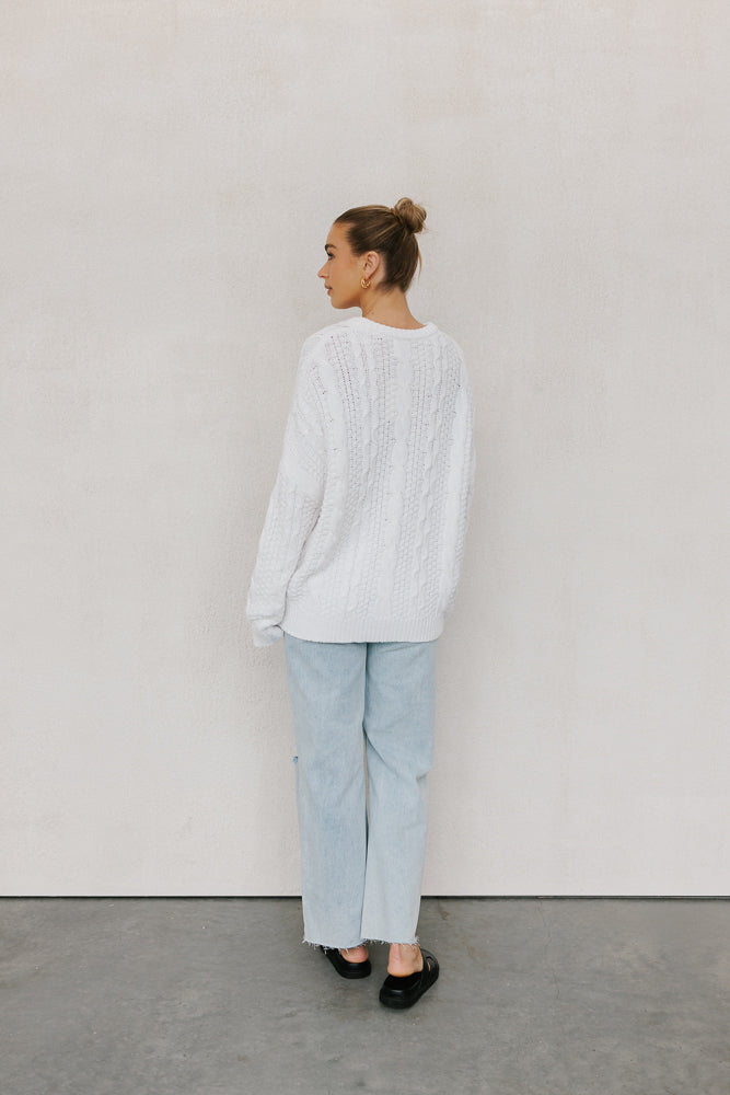 Madrid Knit White