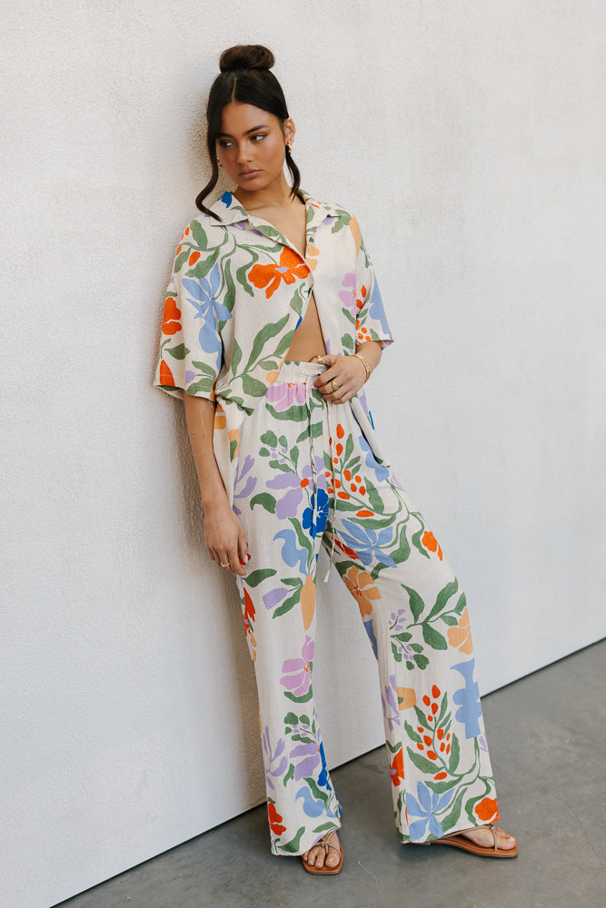 Winnie Top Matisse Floral
