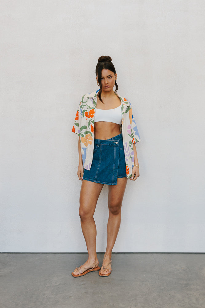 Winnie Top Matisse Floral