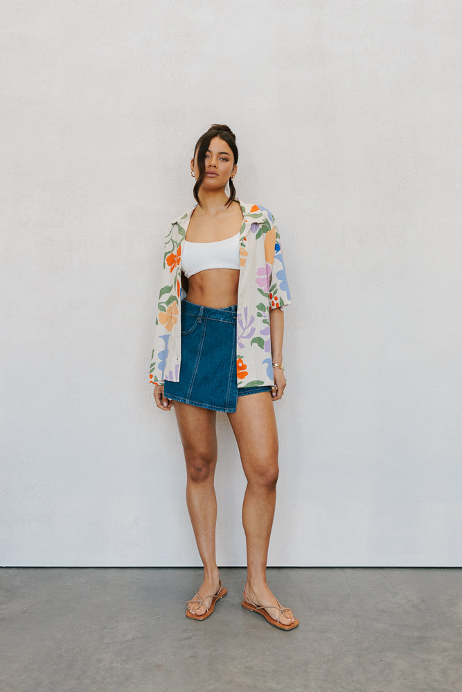 Winnie Top Matisse Floral