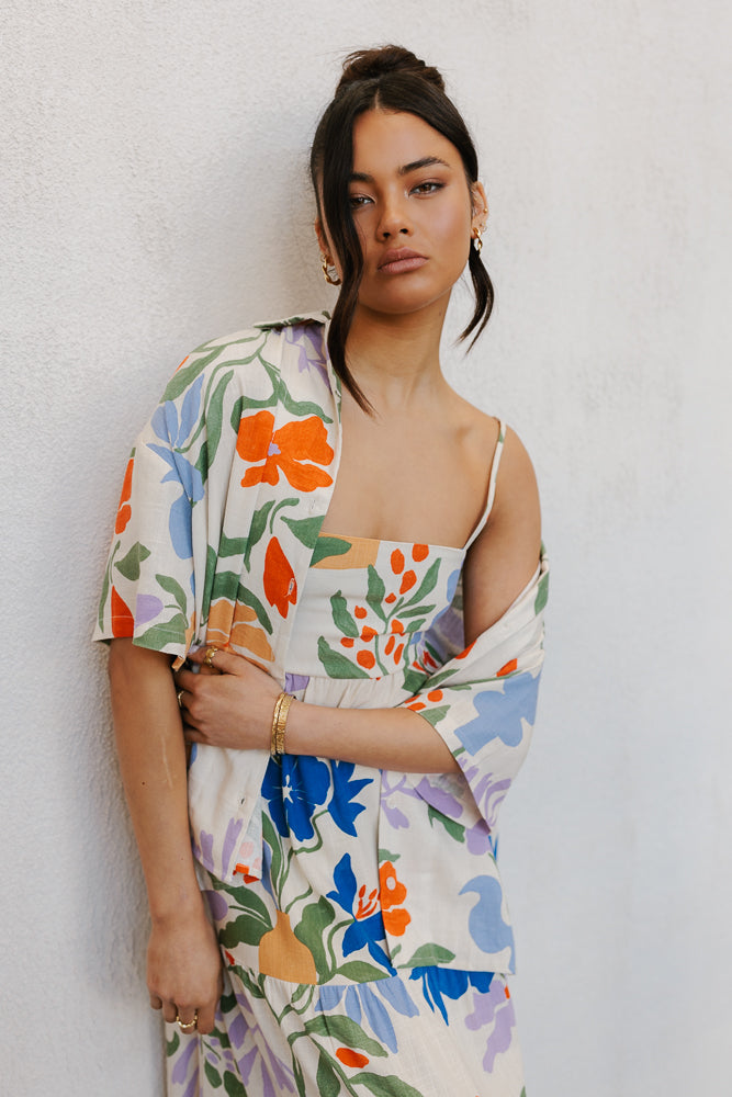 Winnie Top Matisse Floral