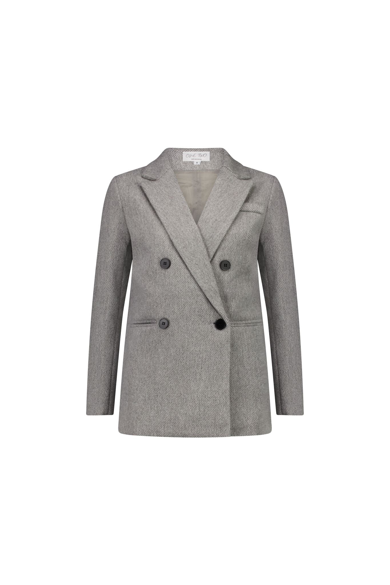 Mila Blazer Charcoal