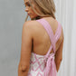Vara Dress - White/Pink Print