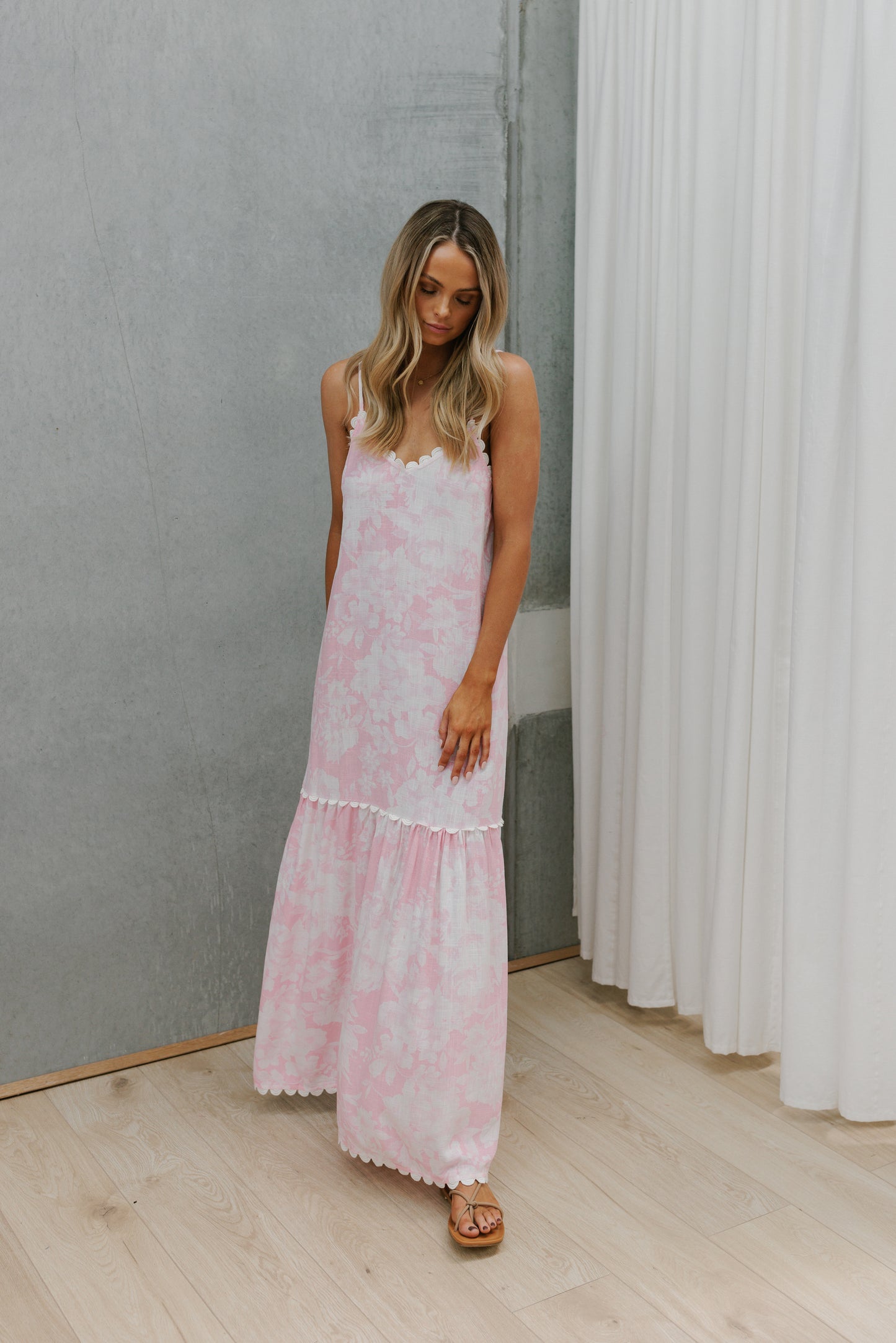 Fairlee Dress - Pink Floral