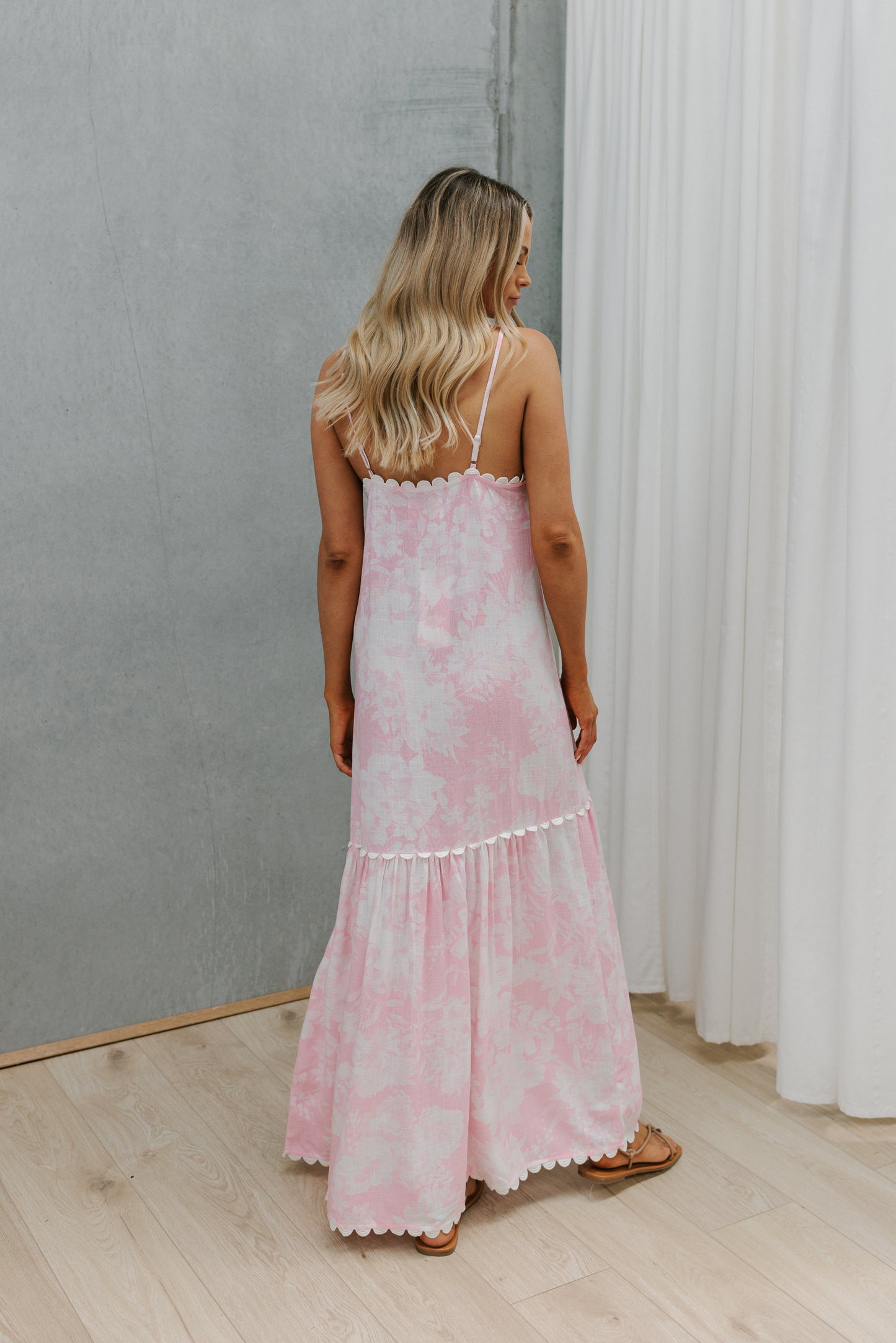 Fairlee Dress - Pink Floral