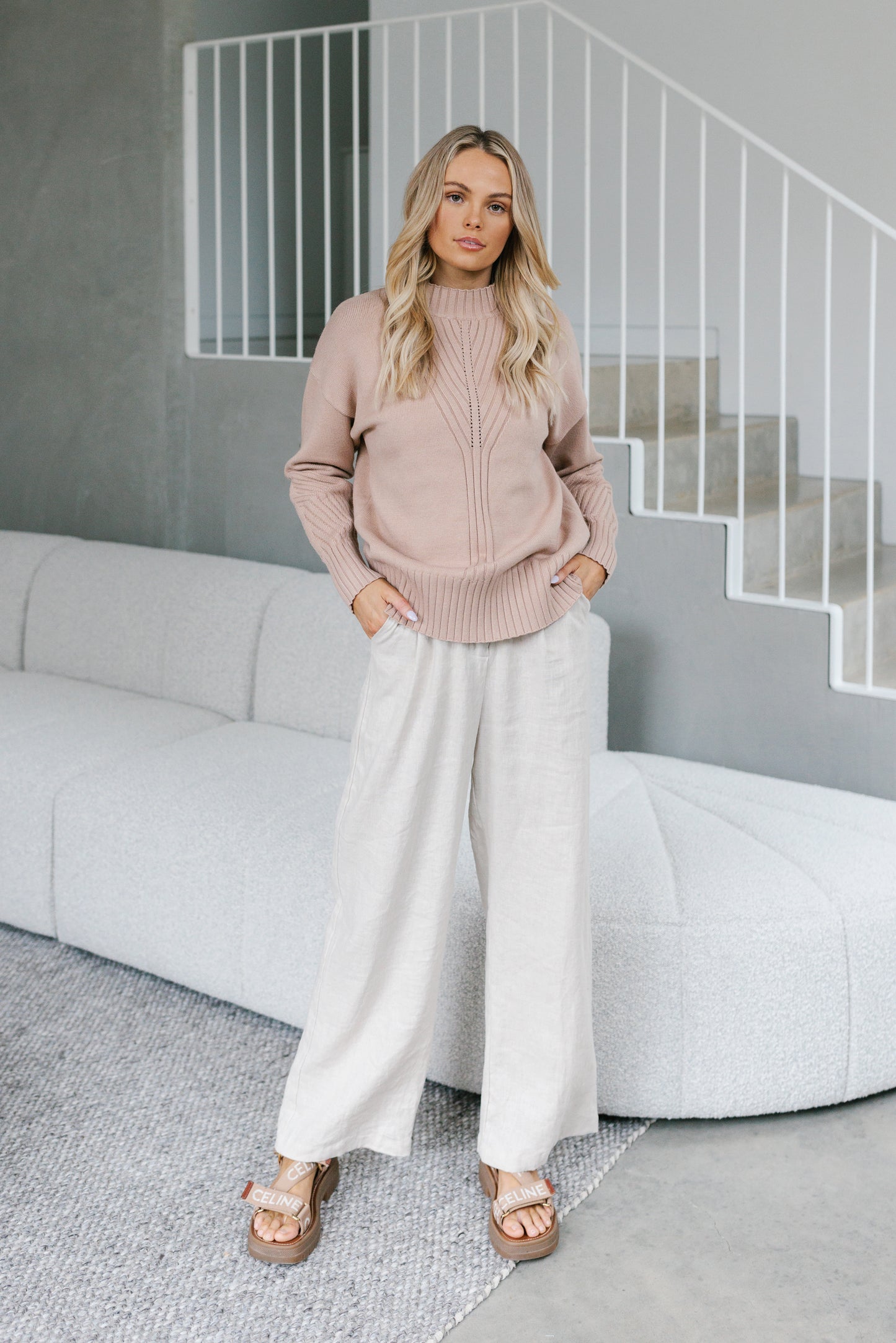 Greya Jumper - Latte
