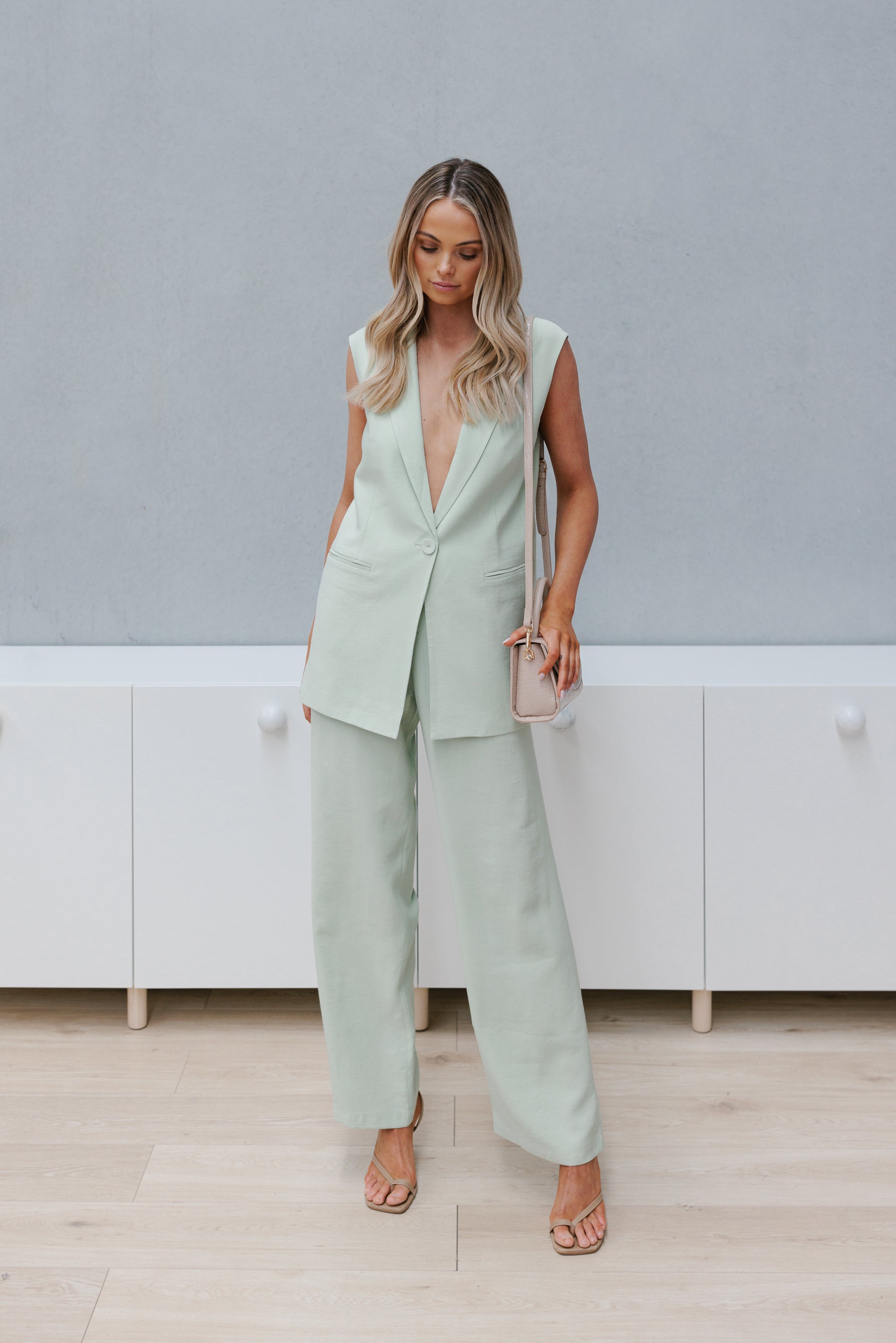Mayda Tailored Pants Mint