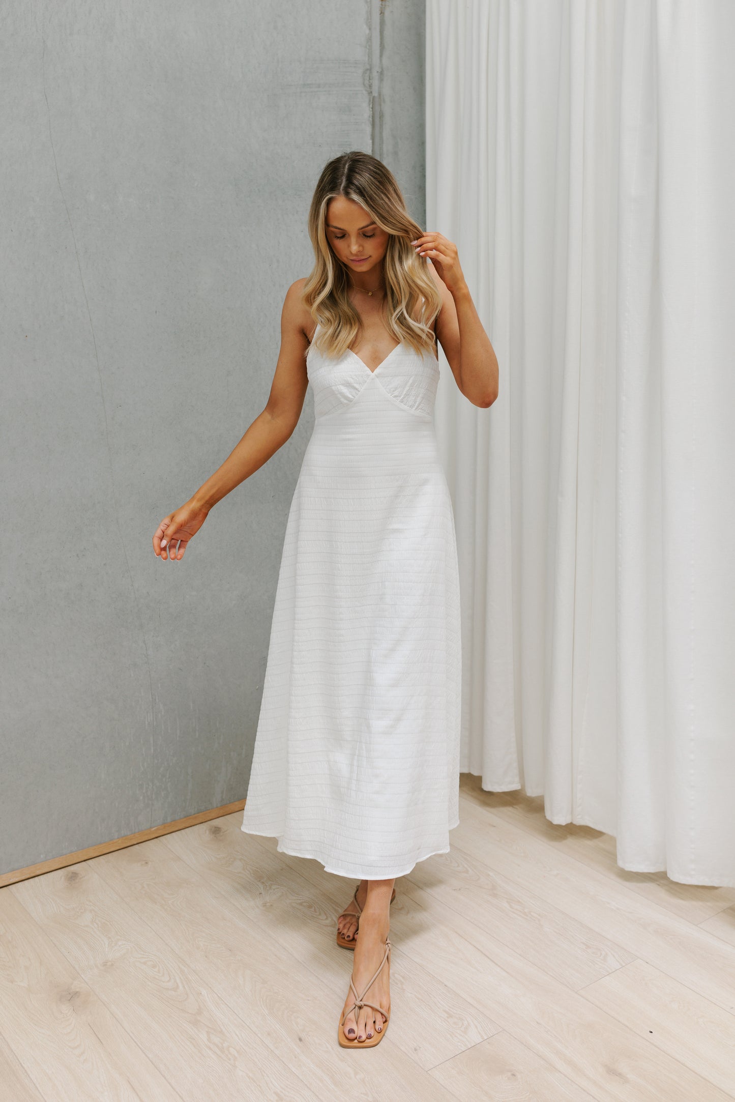 Hyacinth Maxi Dress - White