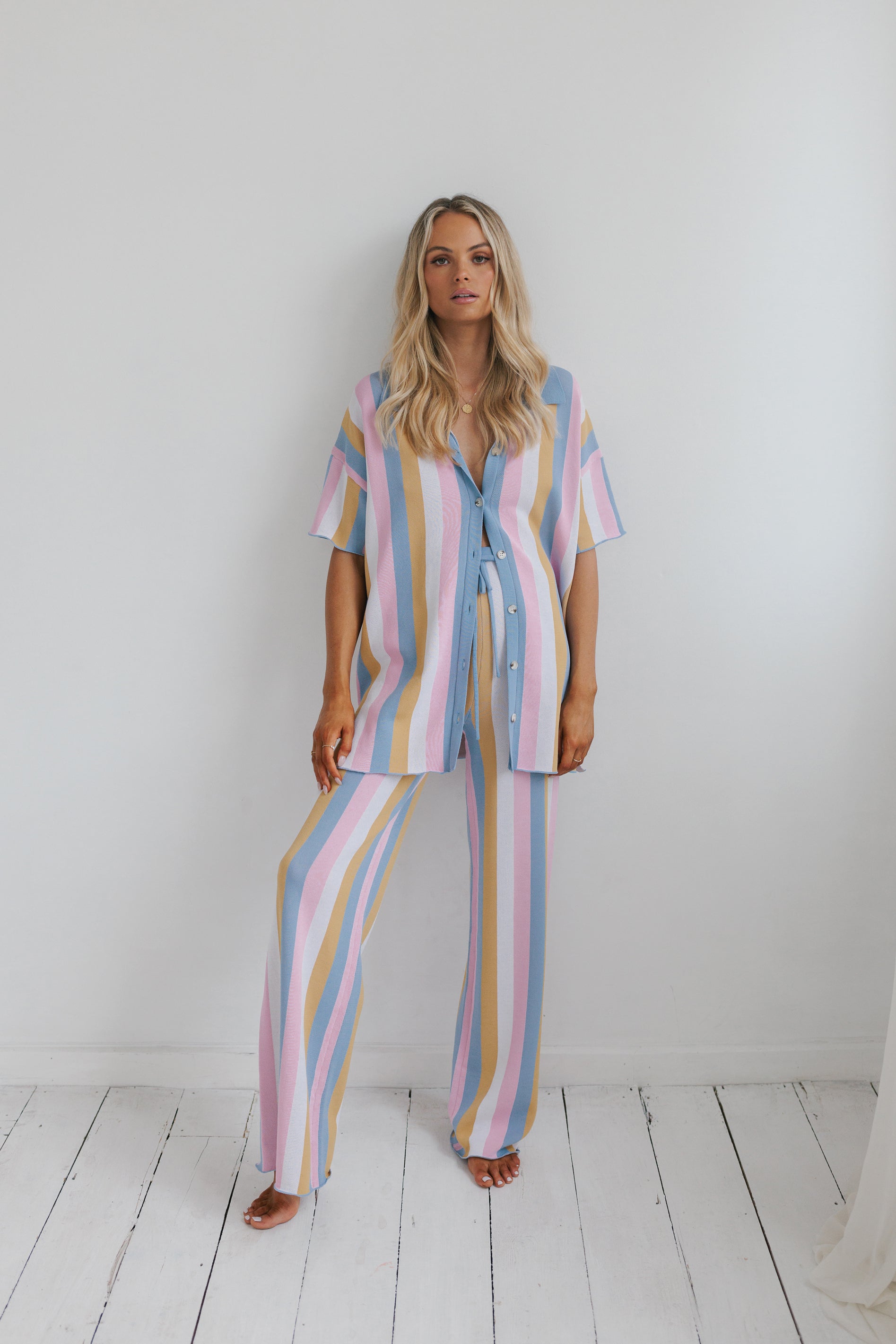 Imani Set Pastel Stripe