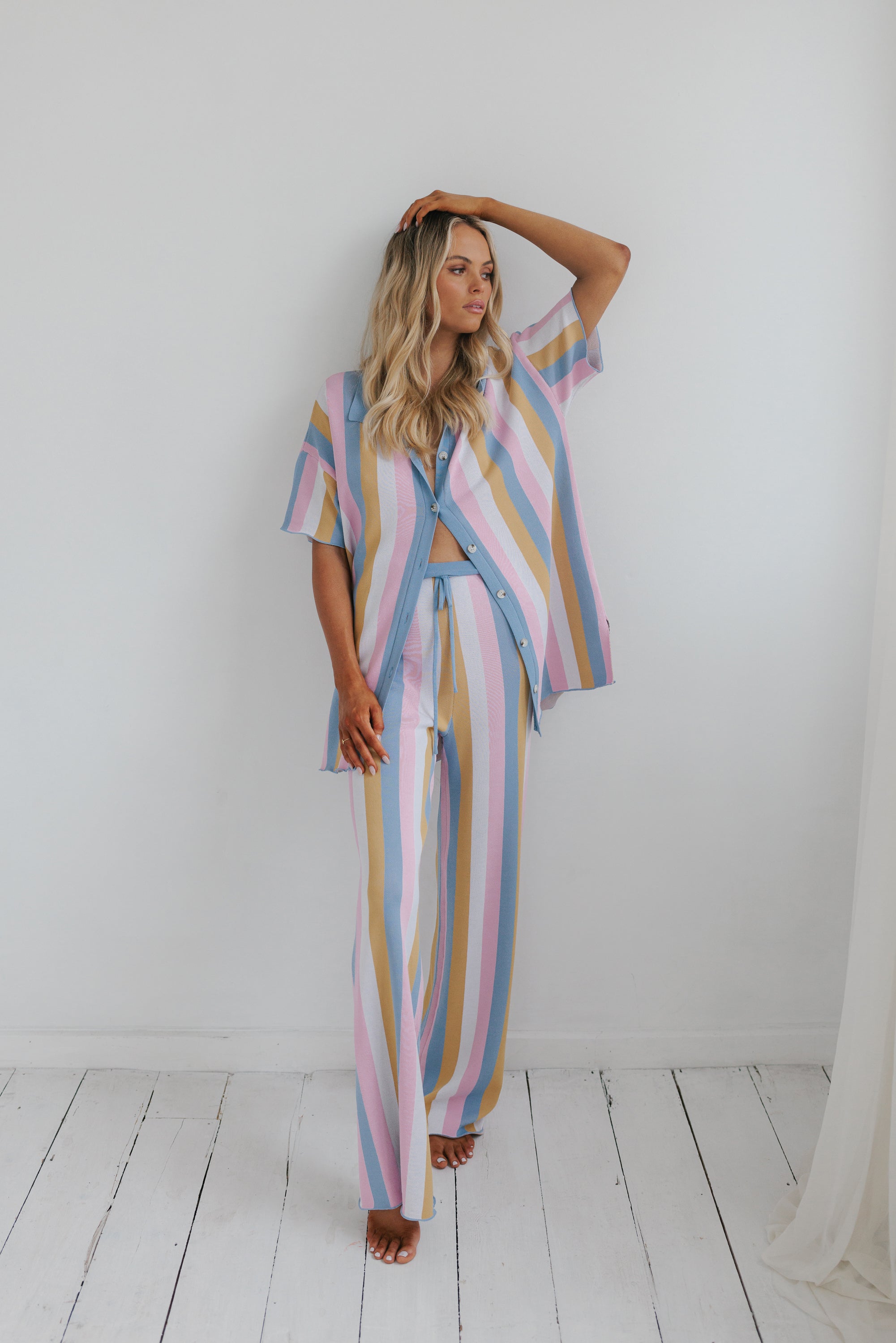 Imani Set Pastel Stripe