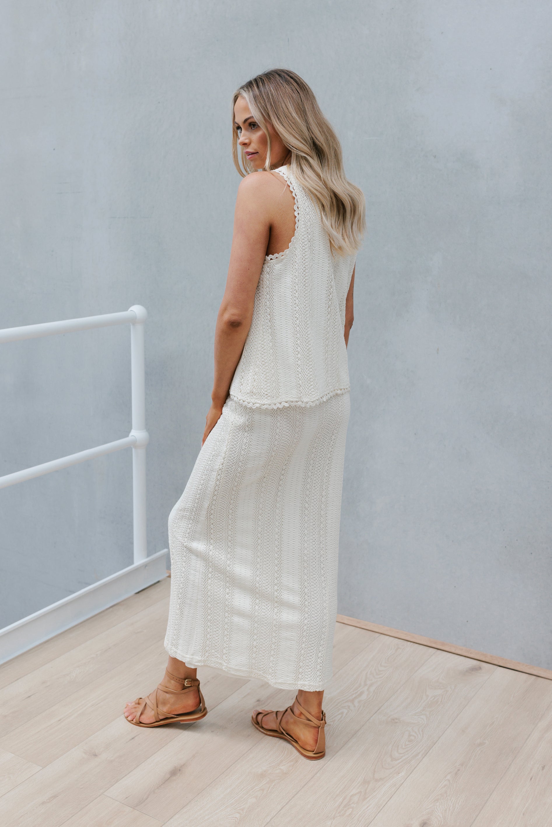 Suki Set Cream Crochet
