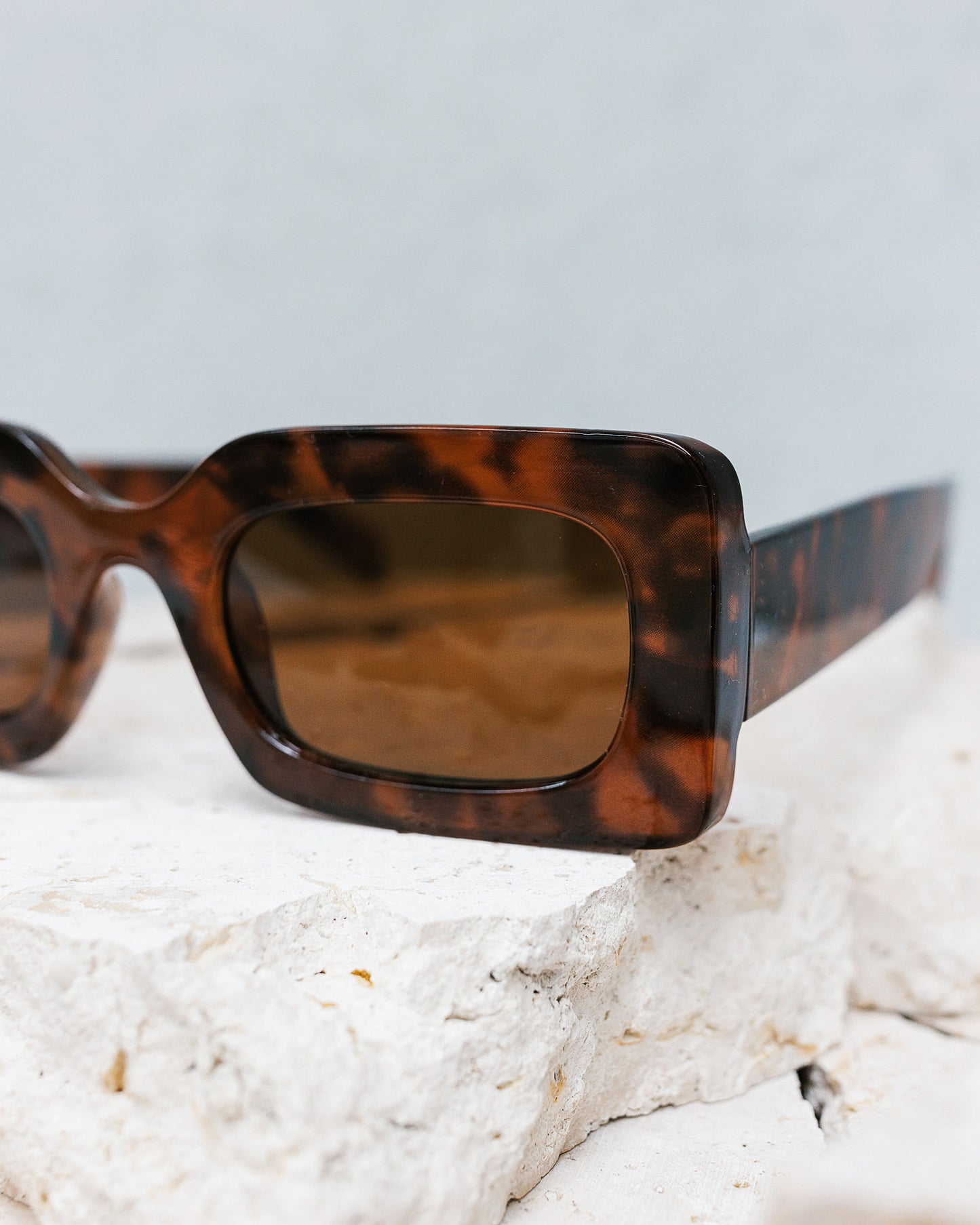 Twiggy Sunglasses - Chocolate Turtle