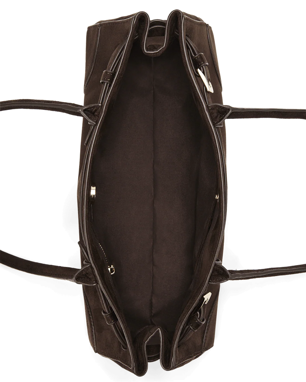 Nadia Bag Dark Chocolate Suede