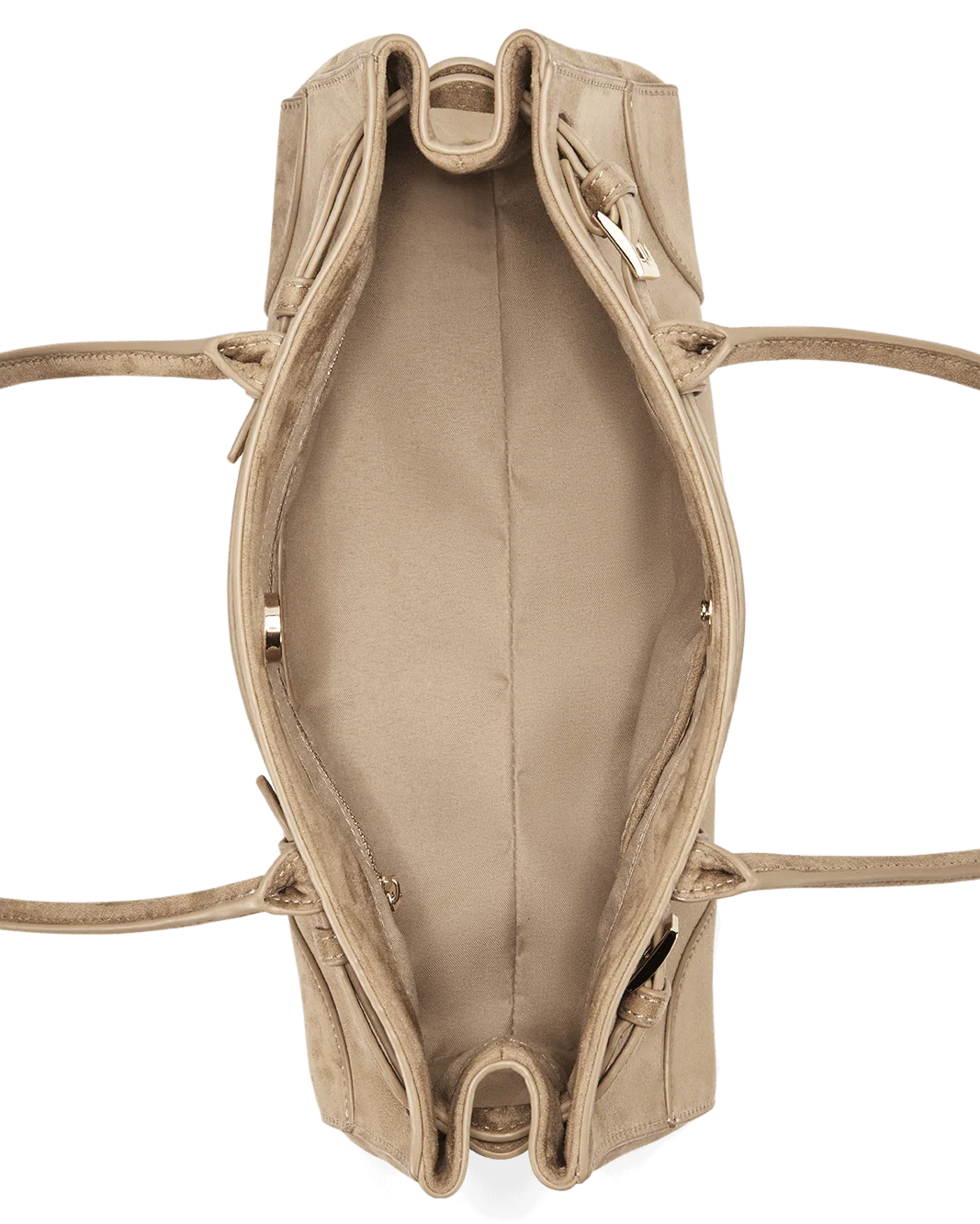 Nadia Bag Stone Suede