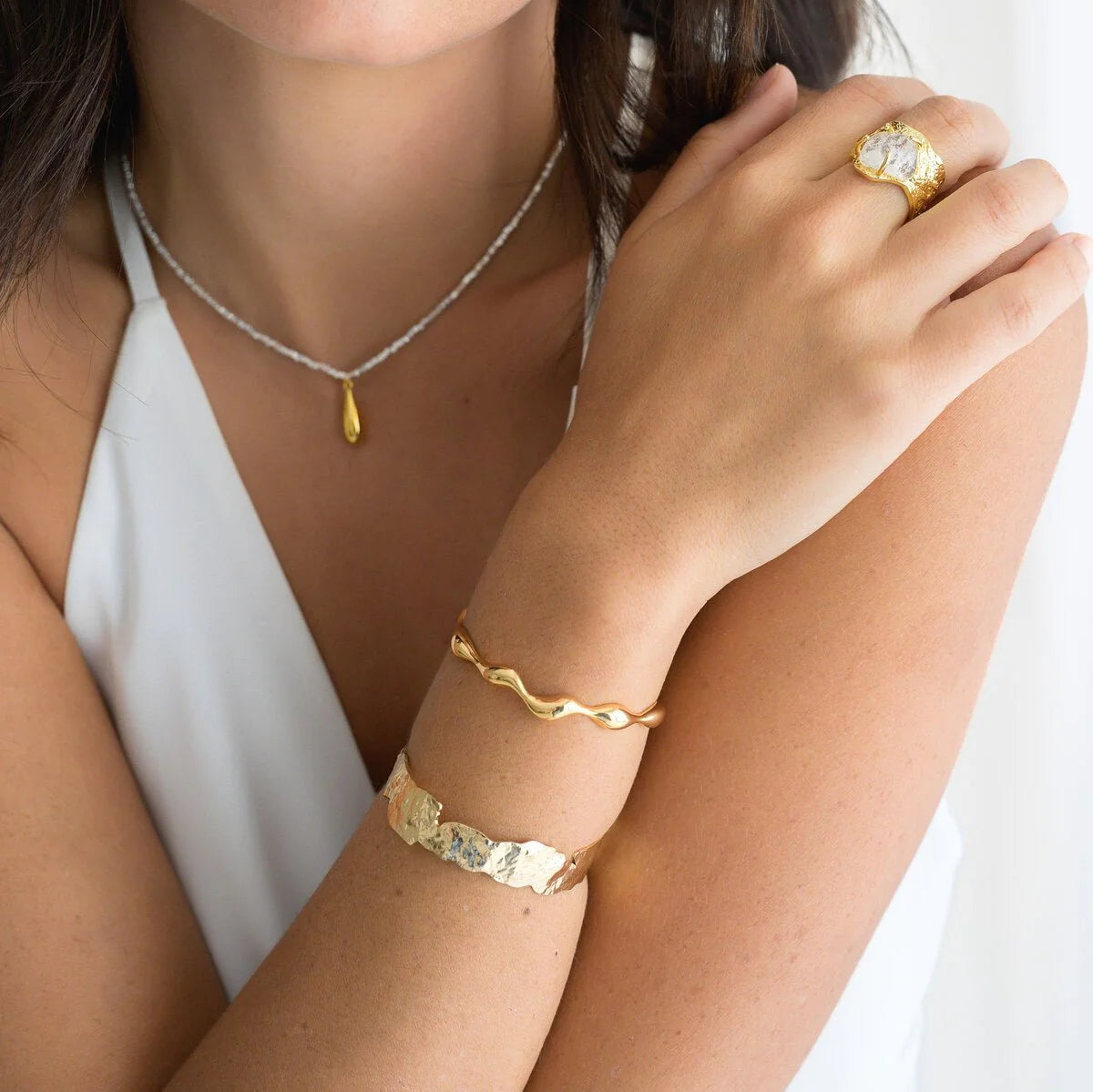 Nohea Ring Gold