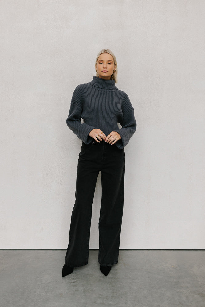 Oksana Knit Steel