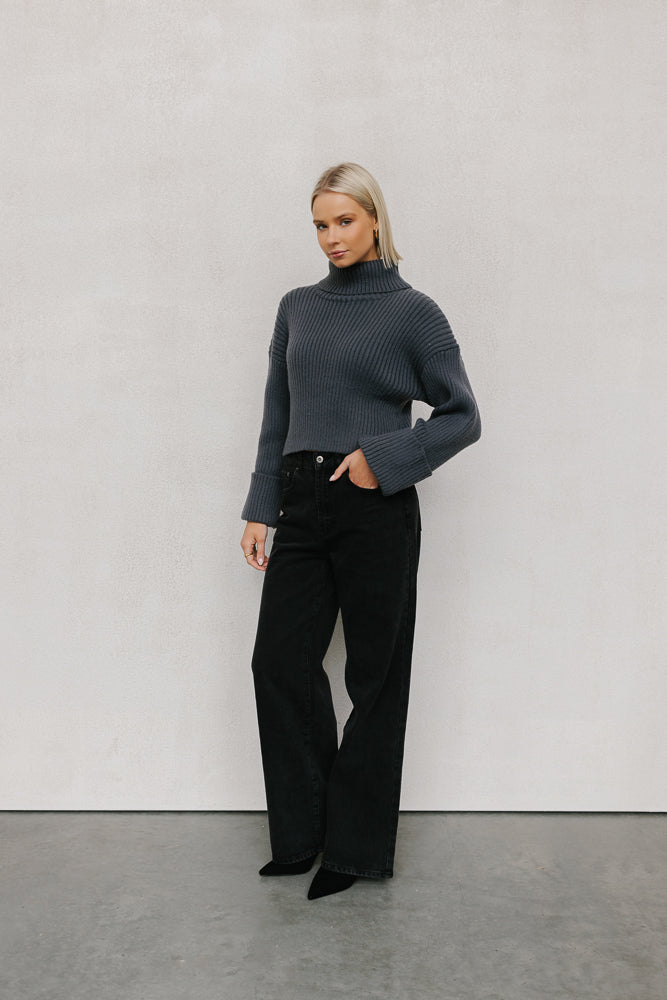 Oksana Knit Steel