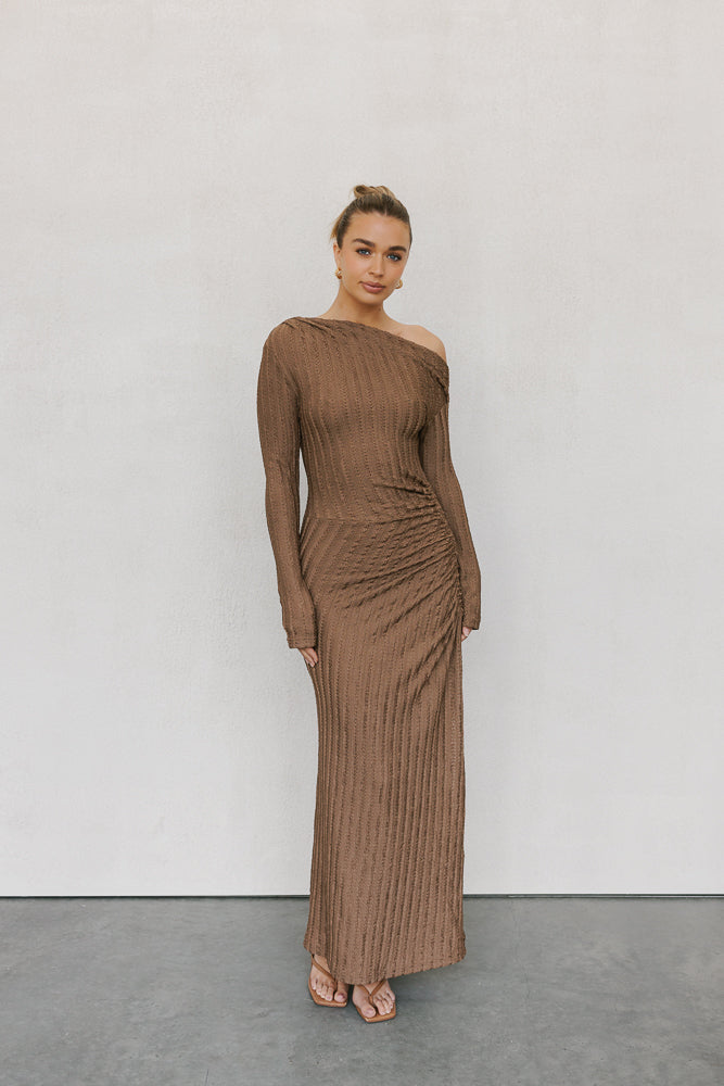 Olly Dress Chocolate