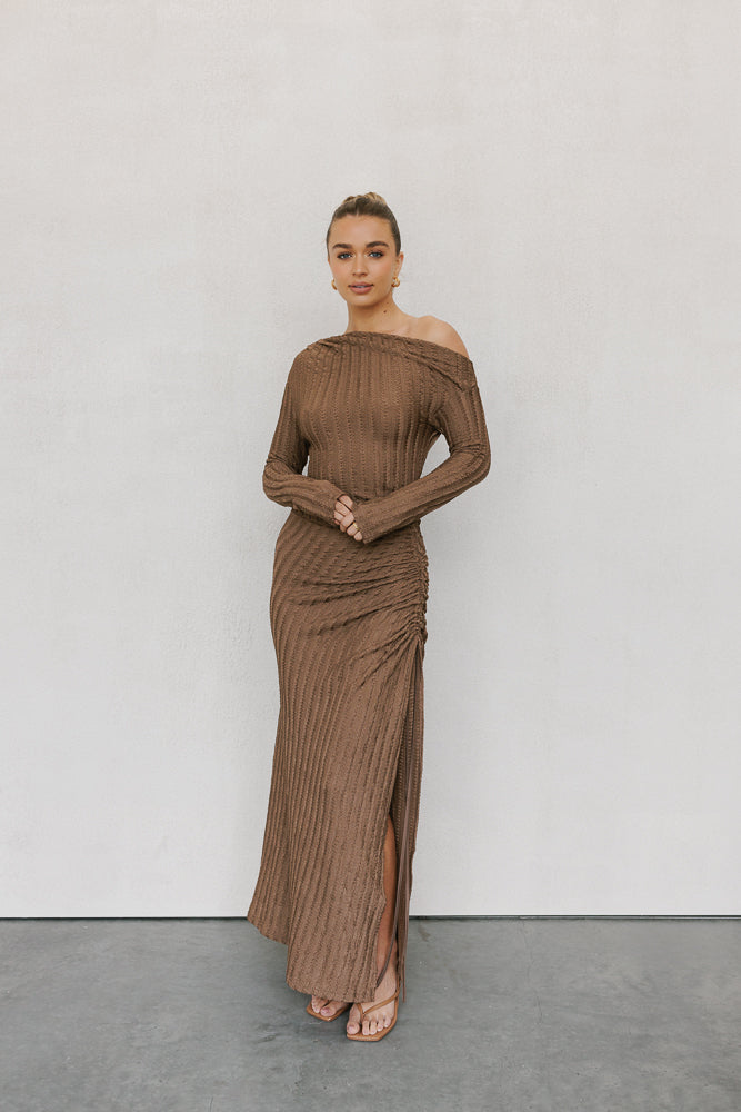 Olly Dress Chocolate