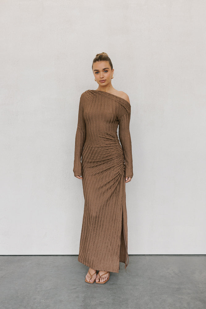 Olly Dress Chocolate