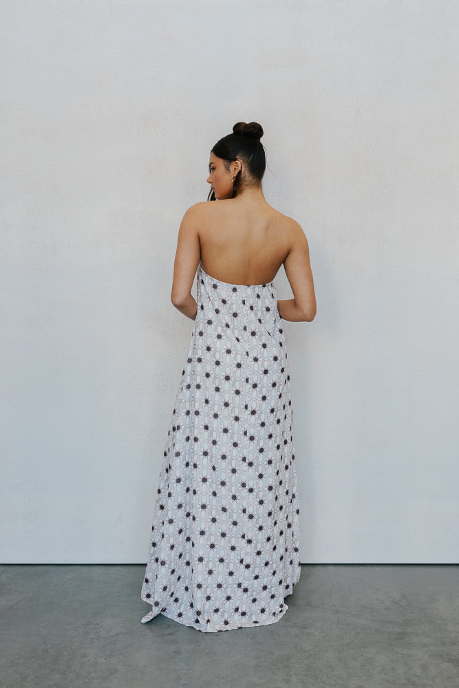 Osprey Dress Sable Print