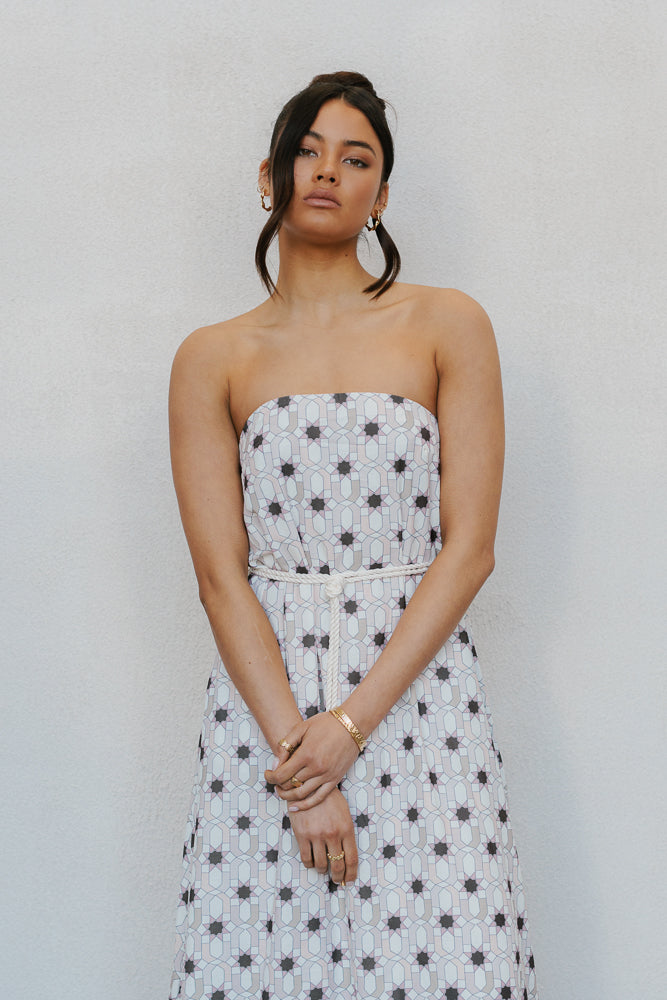 Osprey Dress Sable Print