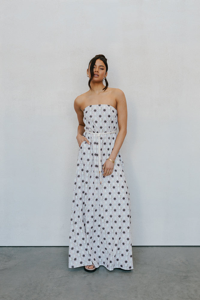Osprey Dress Sable Print