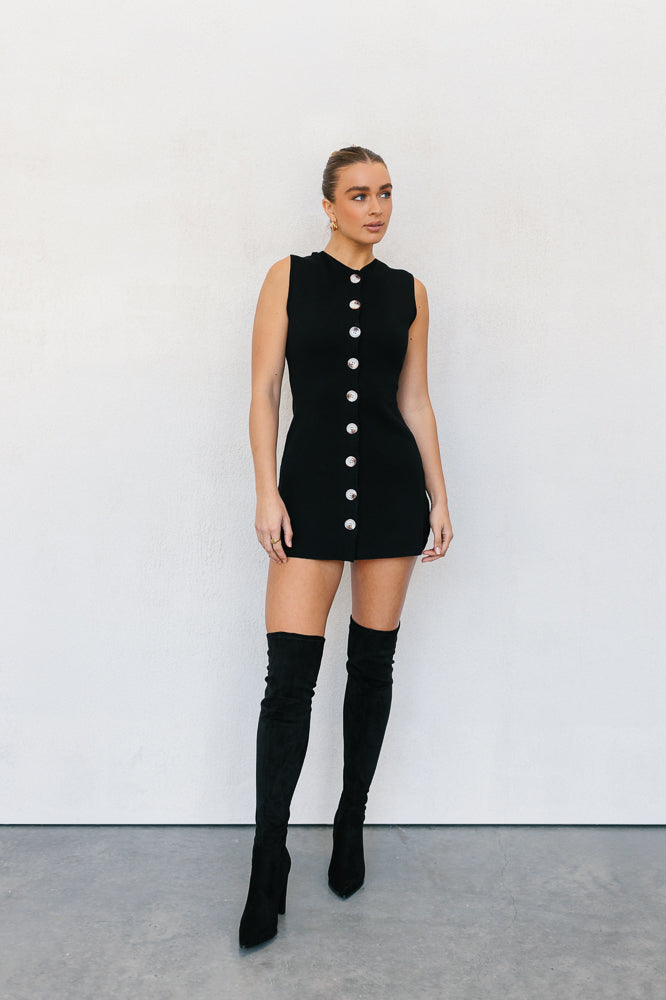 Pembrooke Mini Dress - Black